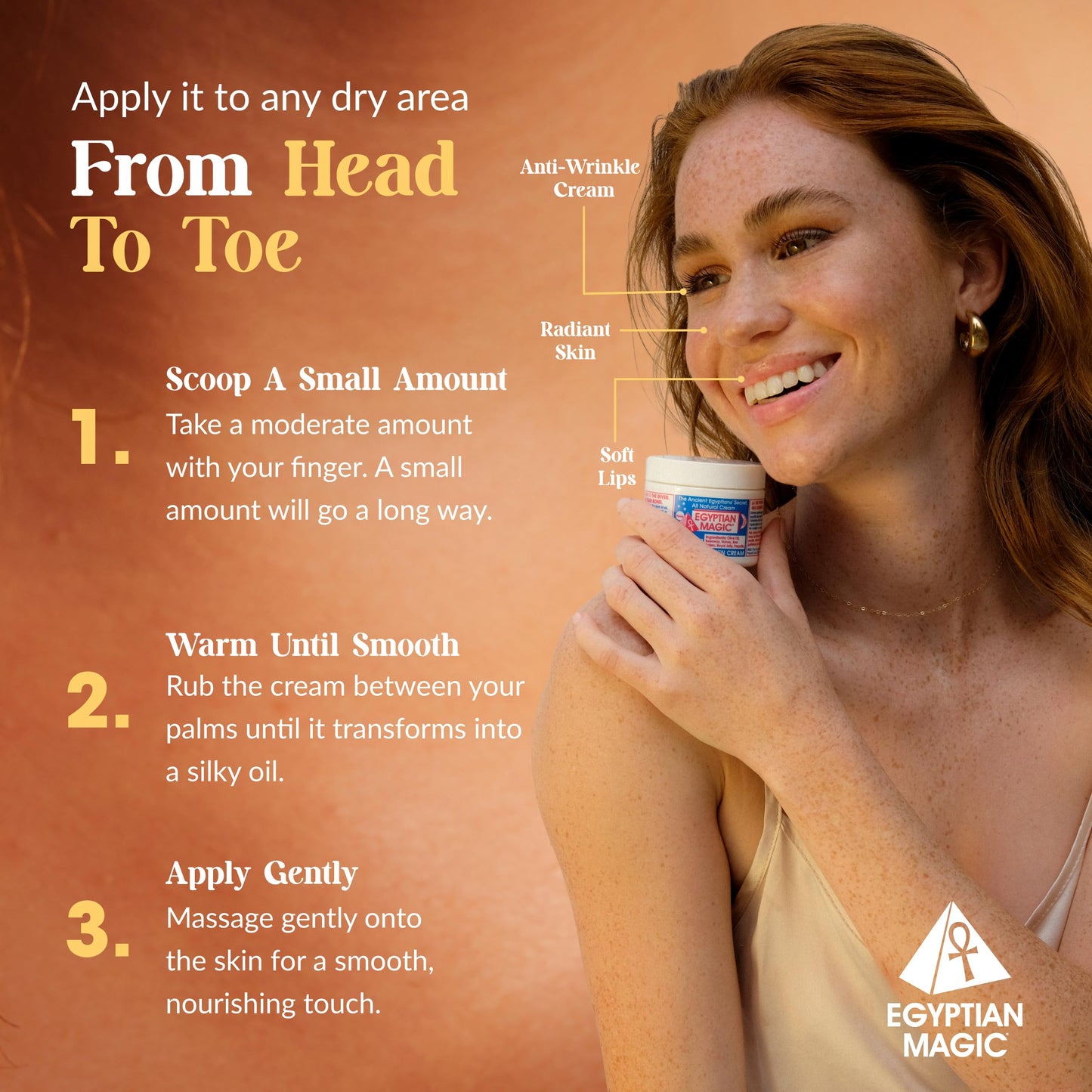 Egyptian Magic All-Purpose Moisturizing Cream 1oz – Face, Body, Dry Skin, Eczema, Scar, Stretch Marks & Tattoo Care for Men & Women