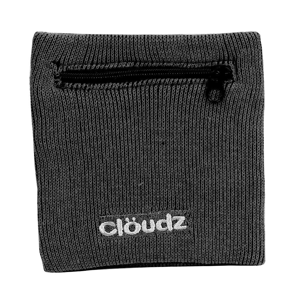 Cloudz : RFID Protection Travel Wrist Wallet - Black