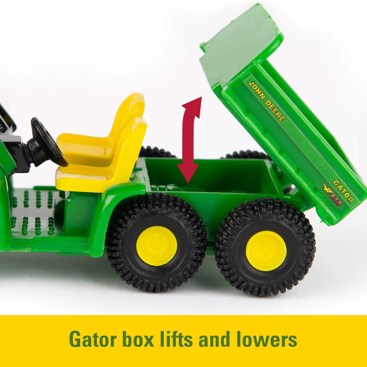 TOMY John Deere Toy Truck & Toy Tractor With Trailers 26-Piece Farm Toy Value Set
