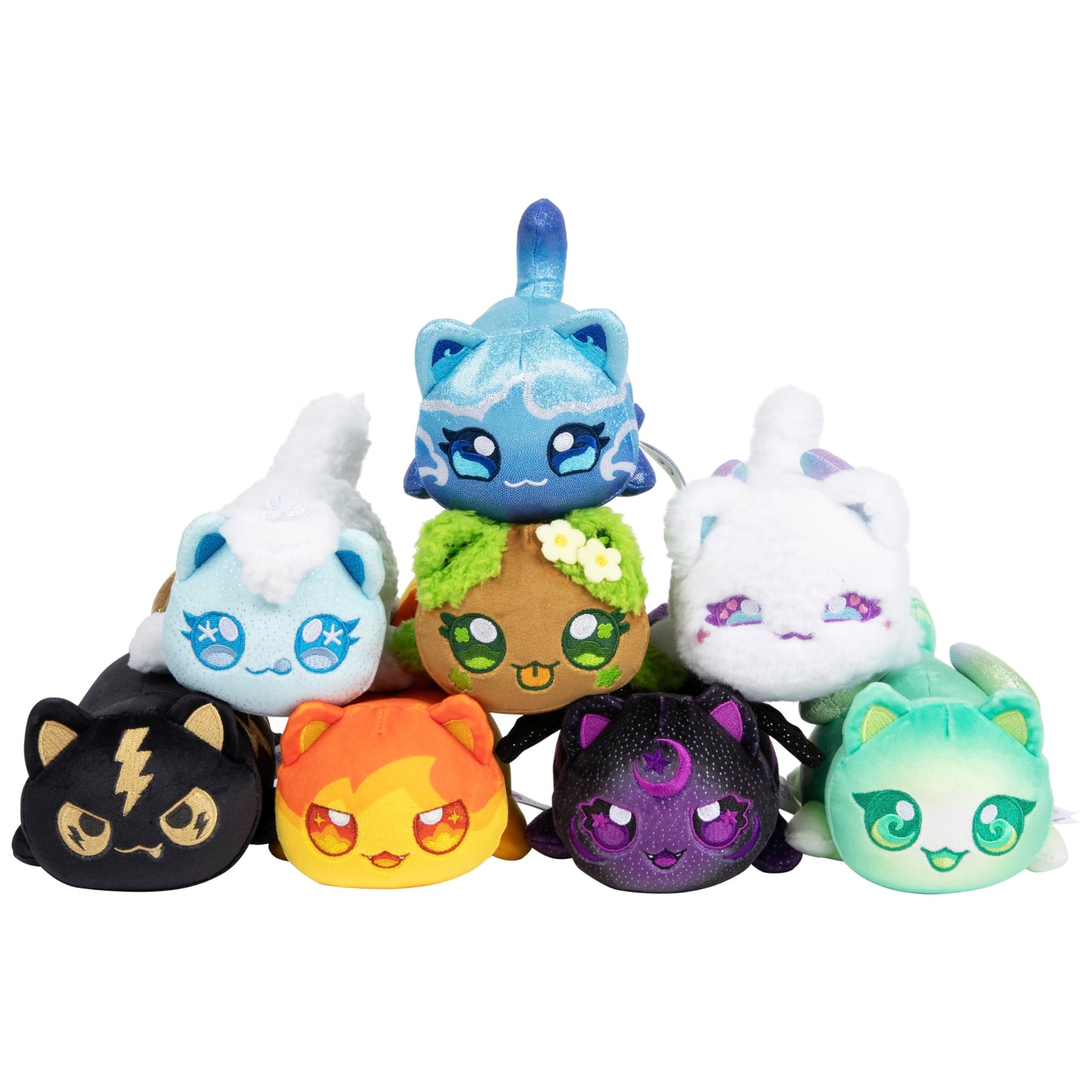 Aphmau 6” MeeMeow Mystery Plush Series 8 – Official YouTube Minecraft Merch, Blind Box with 1 of 8 Fun Elemental MeeMeows