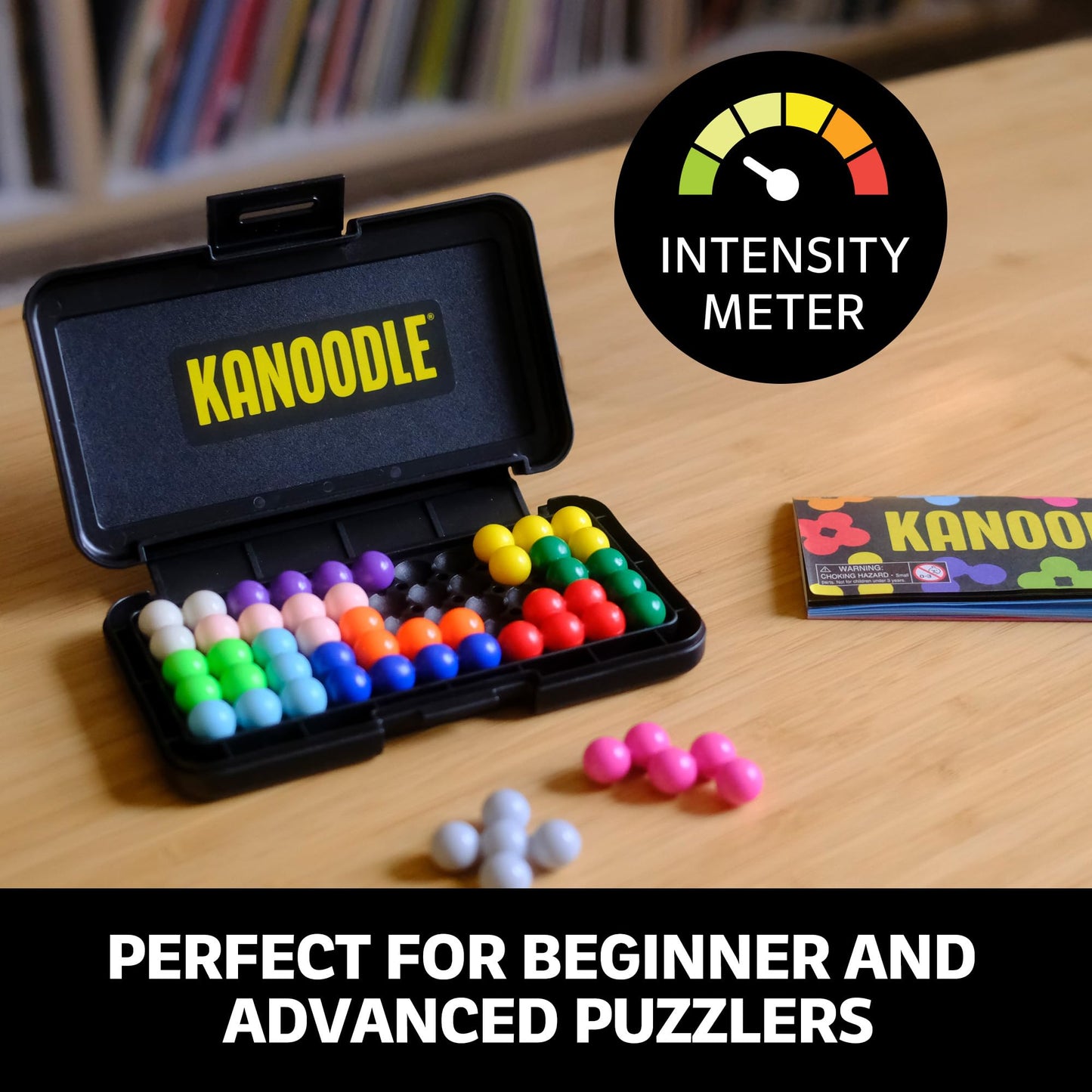 Educational Insights Kanoodle 3D Brain Teaser Puzzle Game, Featuring 200 Challenges, Easter Basket Stuffers for Kids, Gift for Ages 7+