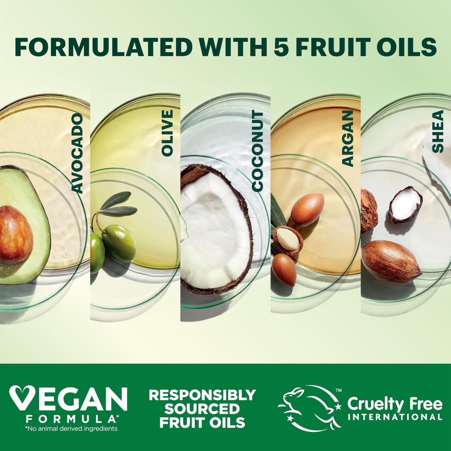 Garnier Nutrisse Ultra Coverage Hair Color, 500 Deep Medium Natural Brown (Glazed Walnut) – Nourishing Permanent Creme Hair Dye, 1 Count