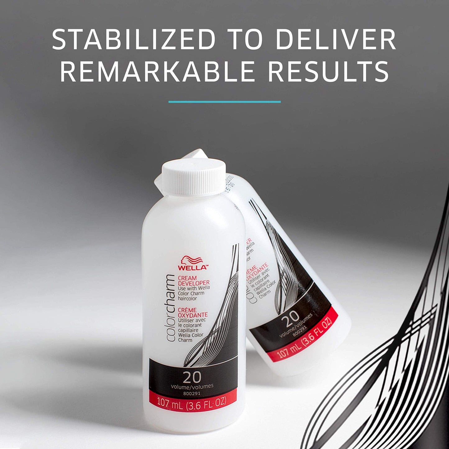 COLORCHARM Clear Liquid Hair Color Developer | 20 Volume | For Optimal Gray Blending and Rich| 32 Fl Oz