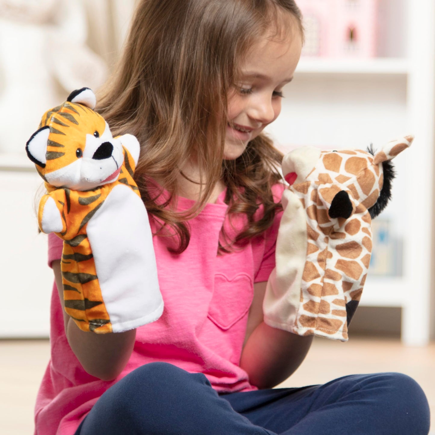 Melissa & Doug Zoo Friends Hand Puppets (FFP)