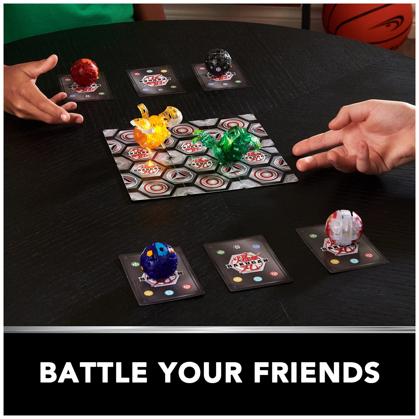 Bakugan Legends Dragonoid Light Up Action Figure, 1 Character Card and Metal Gate Card, Kids Toys for Boys Ages 6 and Up