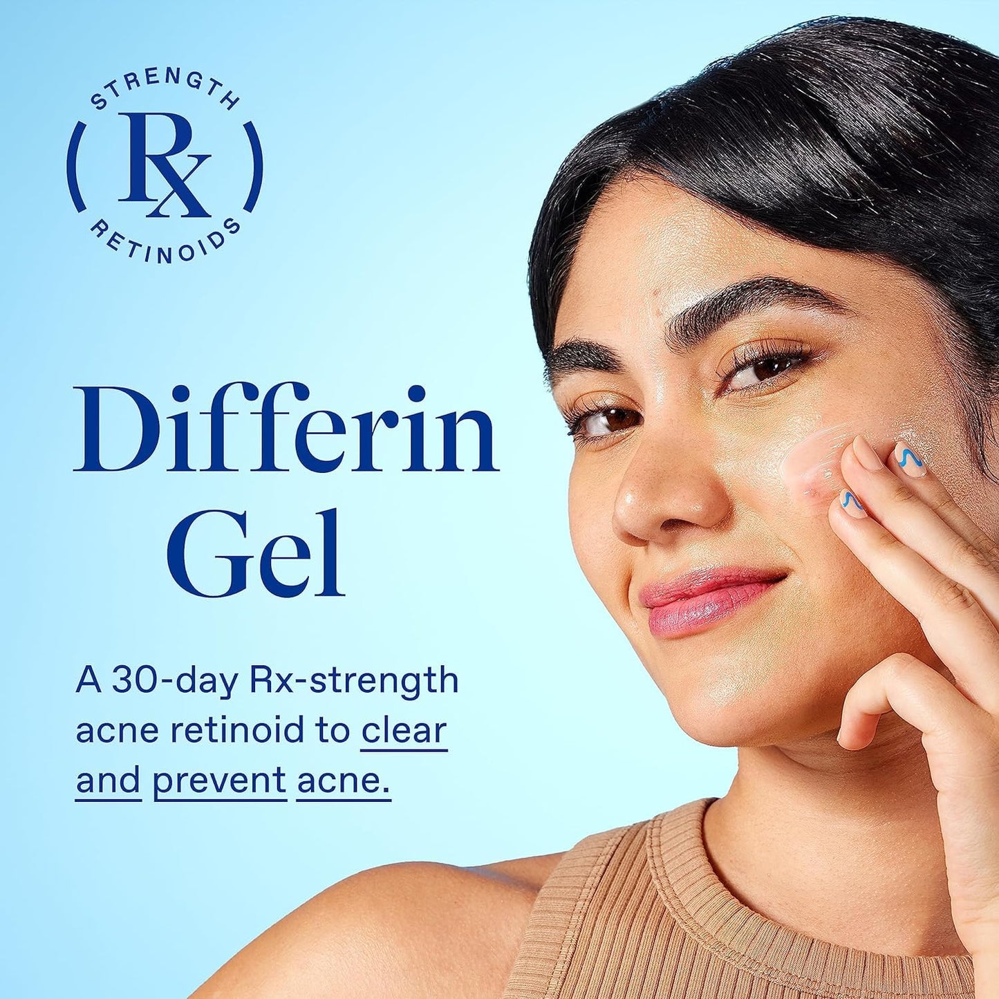 Differin Acne Skin Care Kit – 0.1% Adapalene Gel, 5% Benzoyl Peroxide Face & Body Wash for Acne & Pimple-Prone Skin