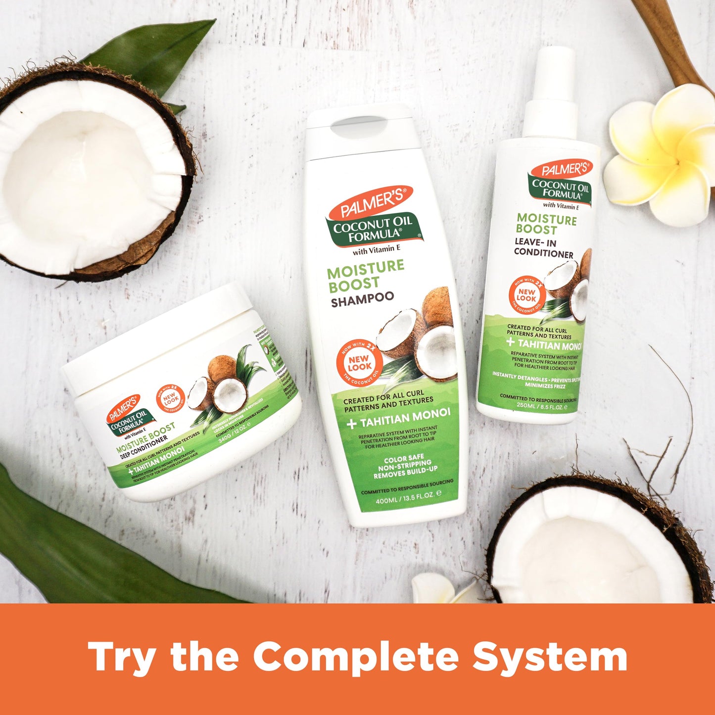 Palmer's Coconut Oil Formula Moisture Boost Deep Hair Conditioner, 12 Fl Oz