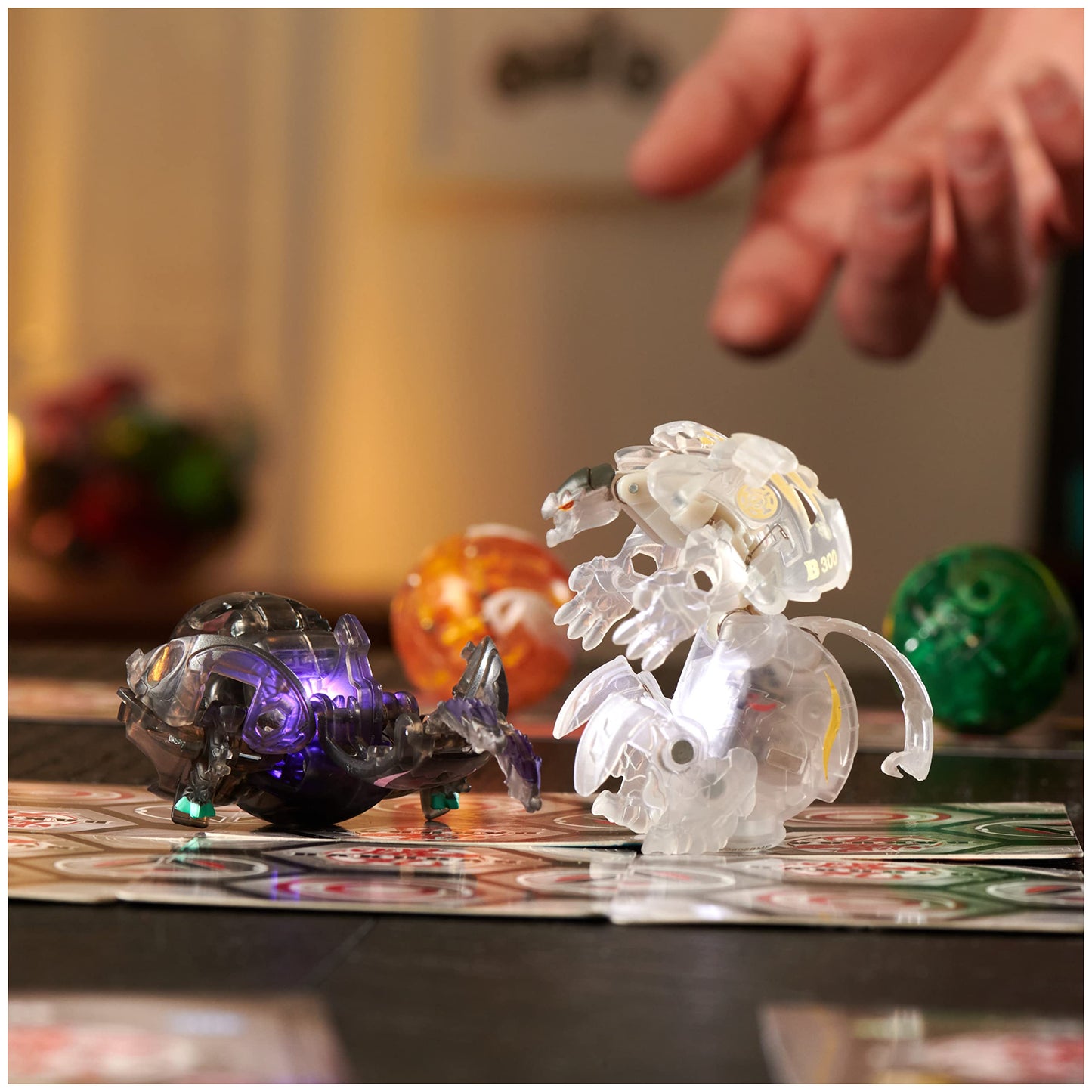 Bakugan Legends Dragonoid Light Up Action Figure, 1 Character Card and Metal Gate Card, Kids Toys for Boys Ages 6 and Up