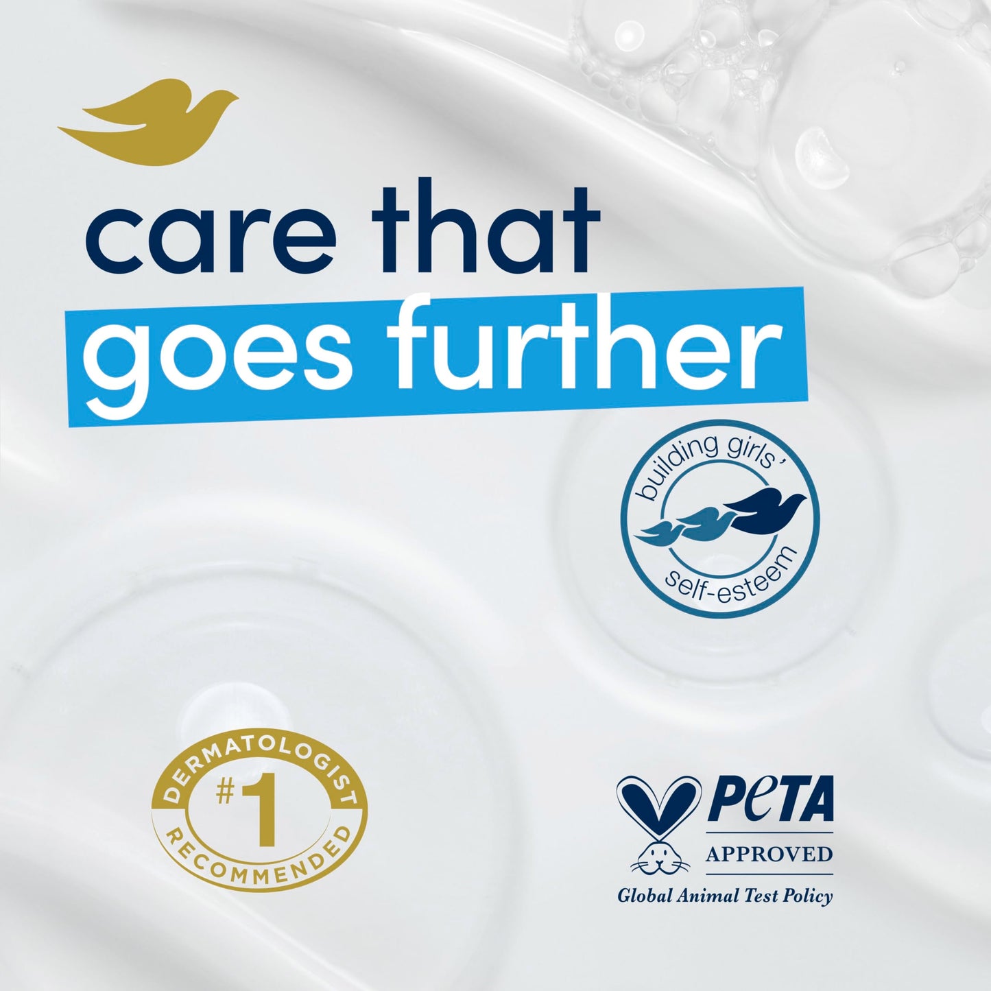 Dove Beauty Bar Soap 8 Bars Gentle Exfoliating, for Soft, Smooth Skin, Gently Renews Skin 3.75 oz