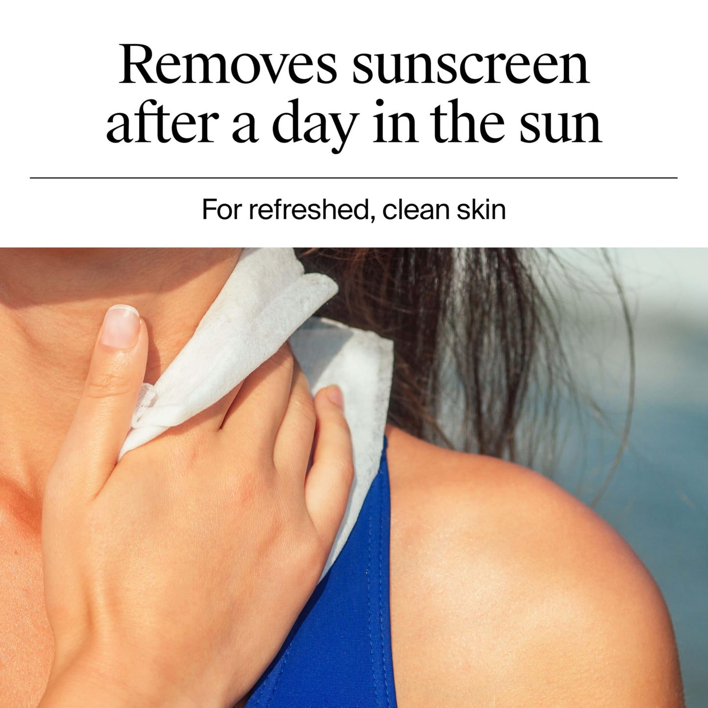 Neutrogena Gentle Micellar Cleansing Wipes, Fragrance-Free Face Wipes for Sensitive Skin, Ultra-Soft & Hypoallergenic Makeup Remover, 25 ct