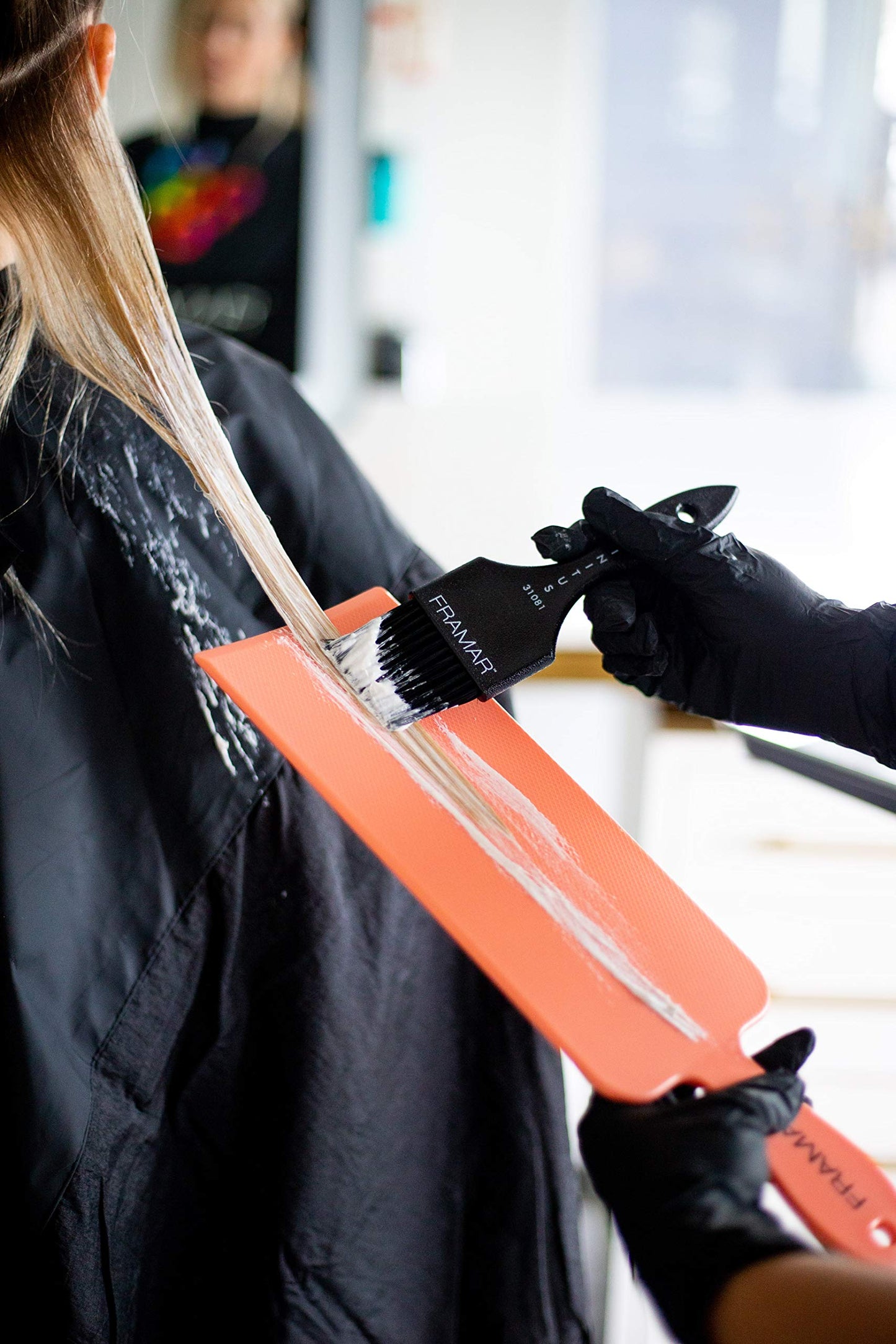 FRAMAR Balayage Board & Paddle Set – 2 Pack Long & Short Foil Highlighting Boards for Hair Coloring, Precision Balayage & Salon Use