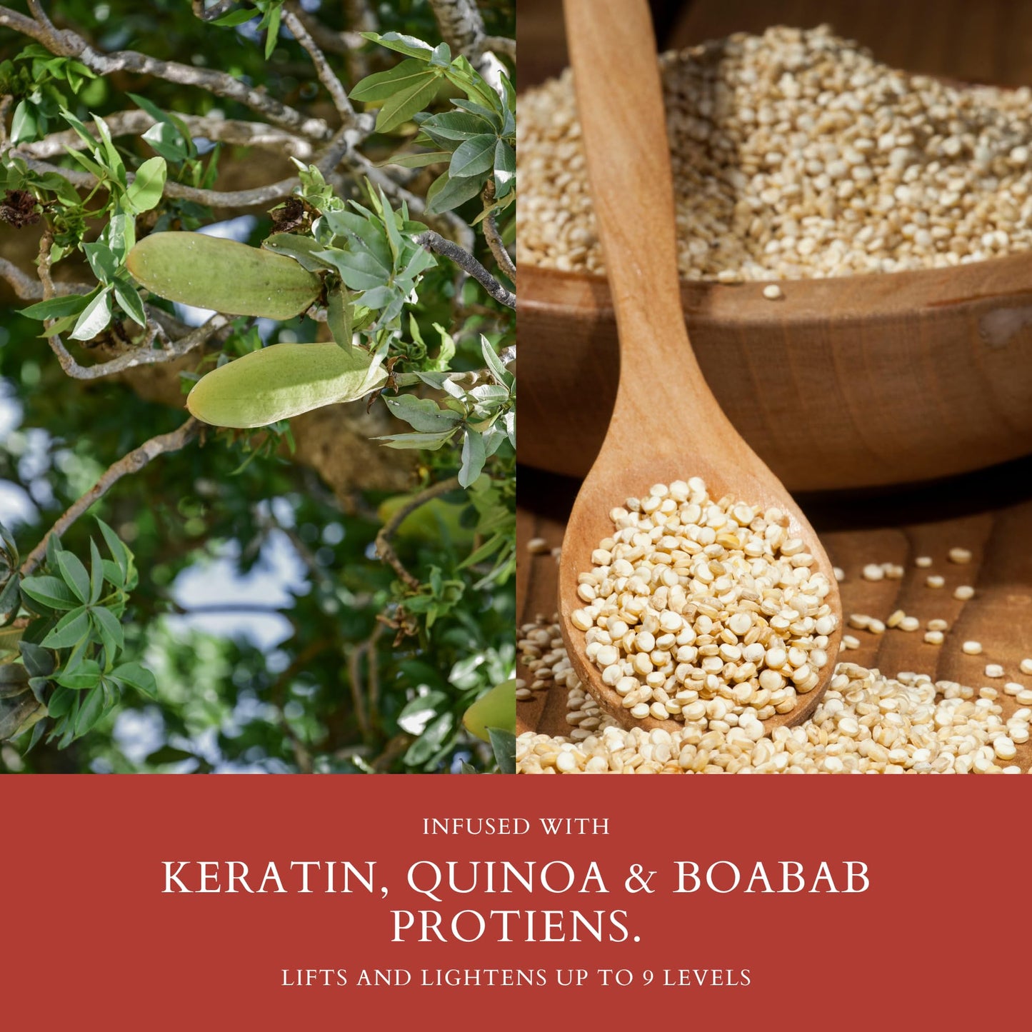 4BOND Premium Blue Hair Bleach Powder | Lifts Up to 9 Levels | Infused with Amino Acids, Quinoa, Keratin & Baobab Proteins | 16 Fl Oz