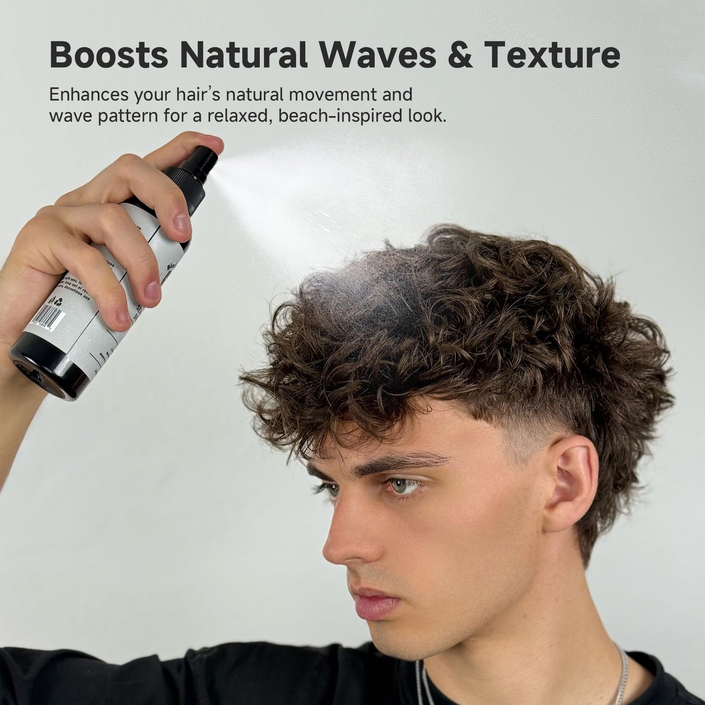 BlackMask Sea Salt Spray for Men – Natural Volume & Texture, Lightweight Hold, Effortless Style