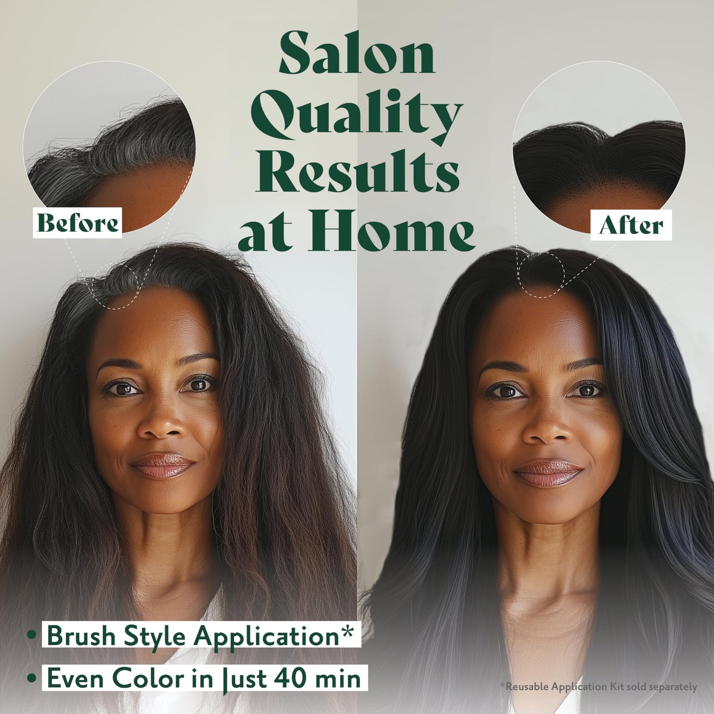 Herbatint Permanent Hair Color Gel 1N Black – 100% Gray Coverage – Ammonia & Alcohol Free, Vegan Hair Dye for Women, Salon-Quality, 5.75 fl oz