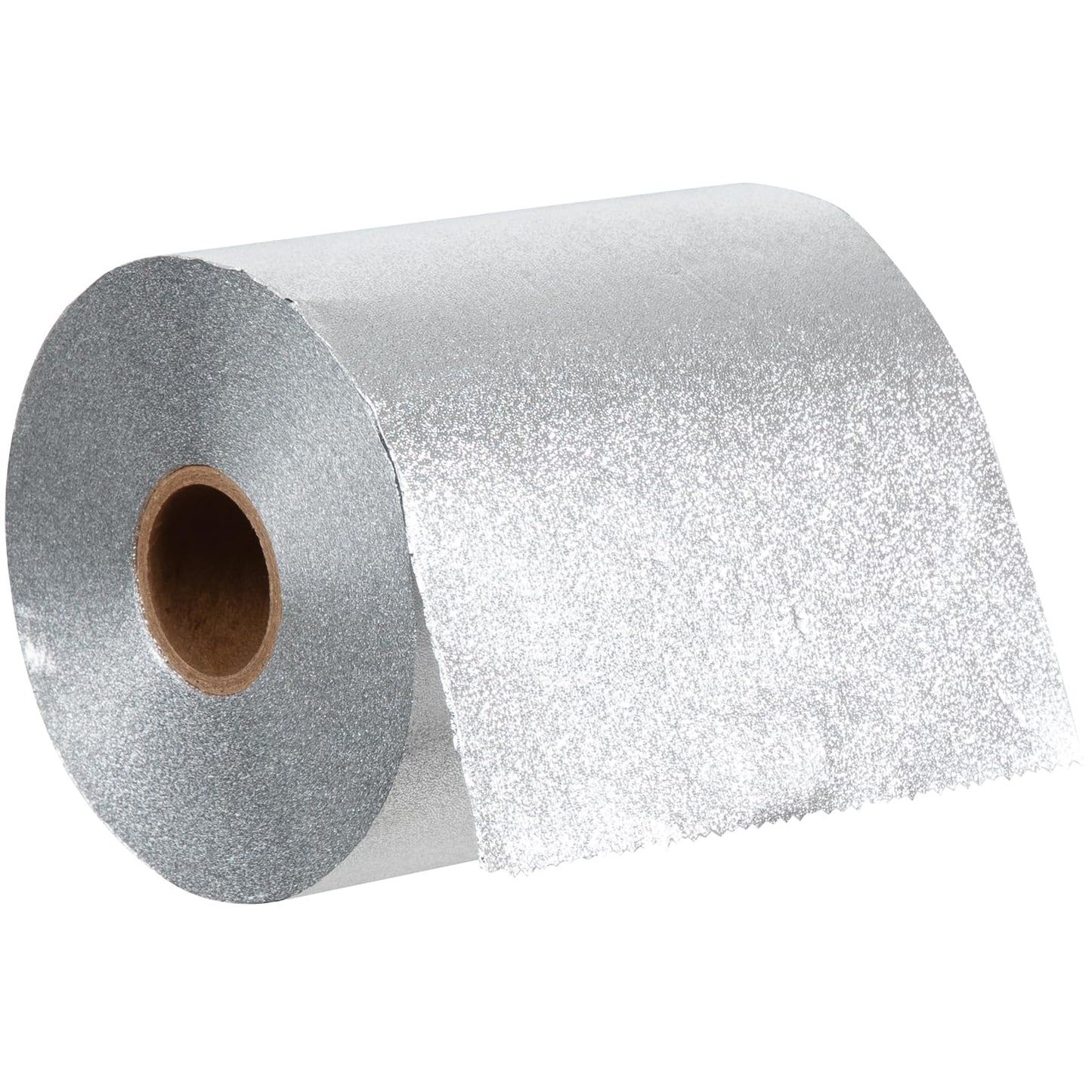 ForPro Expert Embossed Aluminum Foil Roll 320 Ft – Professional Hair Foils for Color, Highlights & Balayage, Medium 5W, Silver