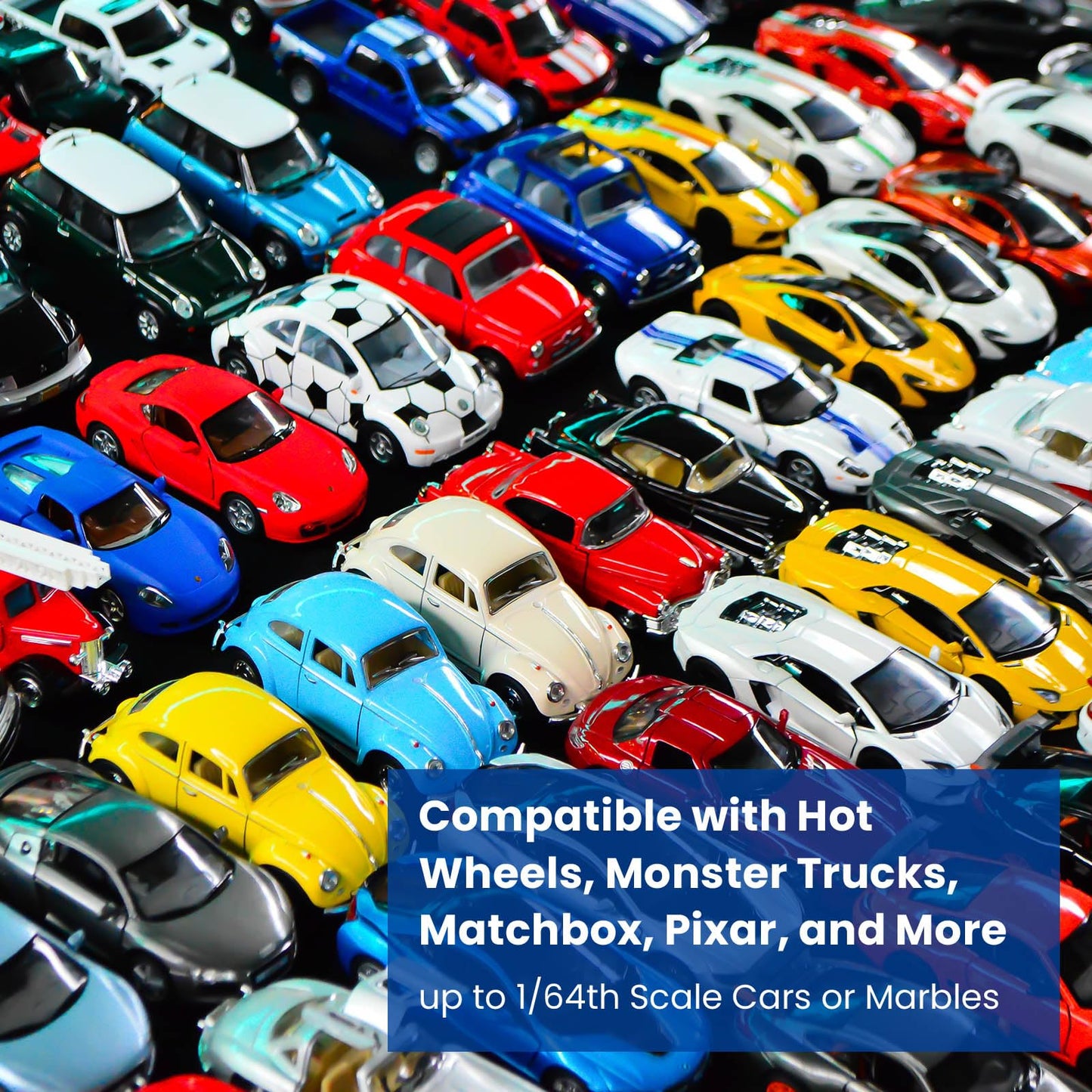 15 Ft Flexible Kids Race Track with 3 Cars & Storage Bag – Safe, Durable, Easy to Clean, Fun Birthday Gift for Ages 4-9 (Orange)