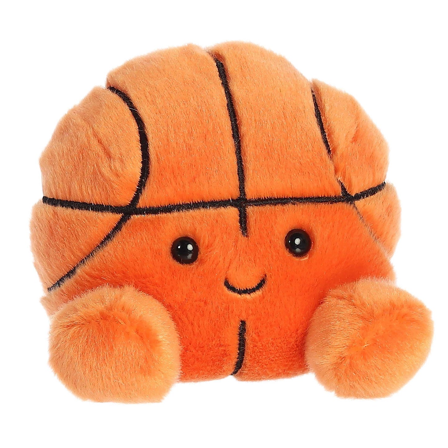 Aurora® Adorable Palm Pals™ Hoops Basketball™ Stuffed Animal - Pocket-Sized Play - Collectable Fun - Orange 5 Inches