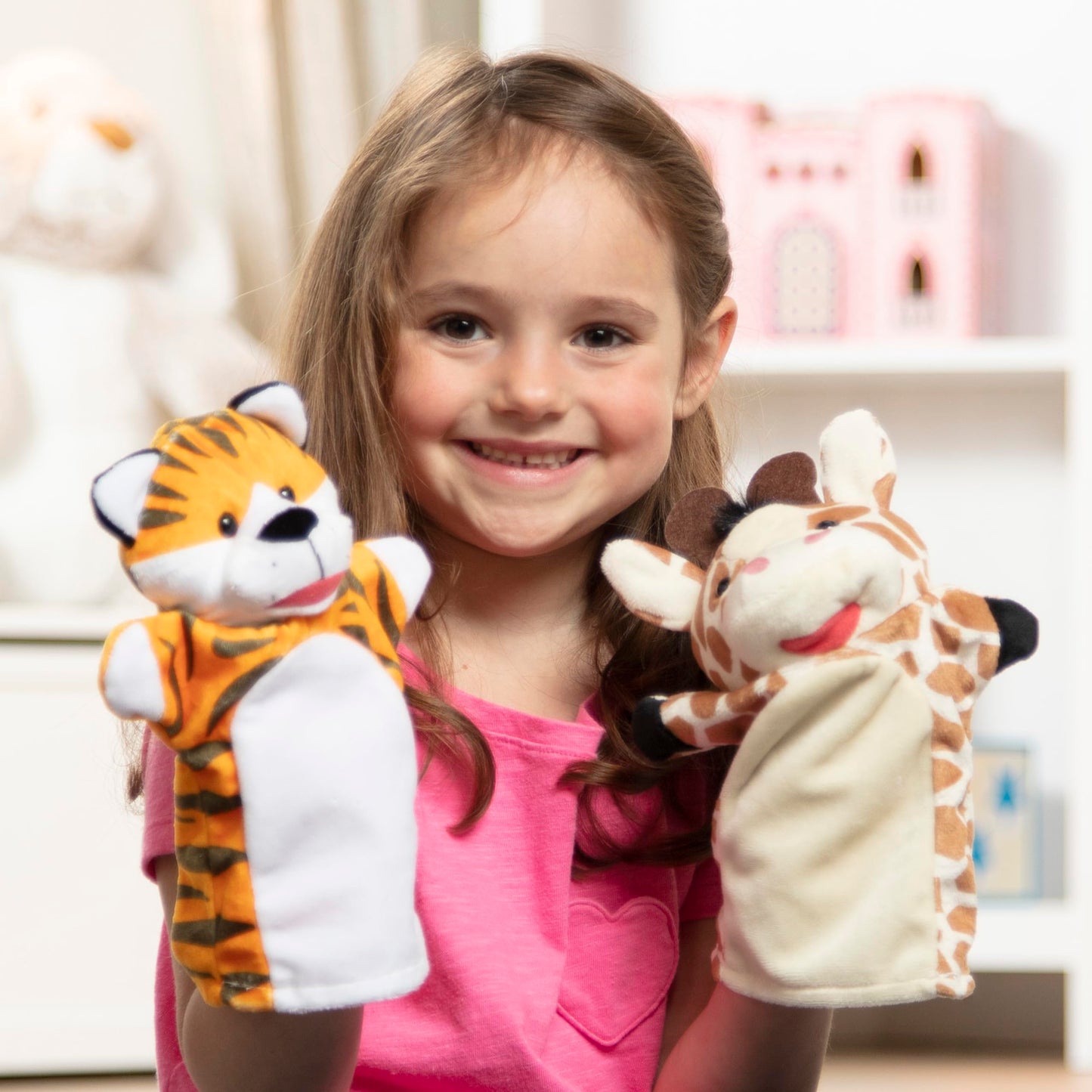 Melissa & Doug Zoo Friends Hand Puppets (FFP)