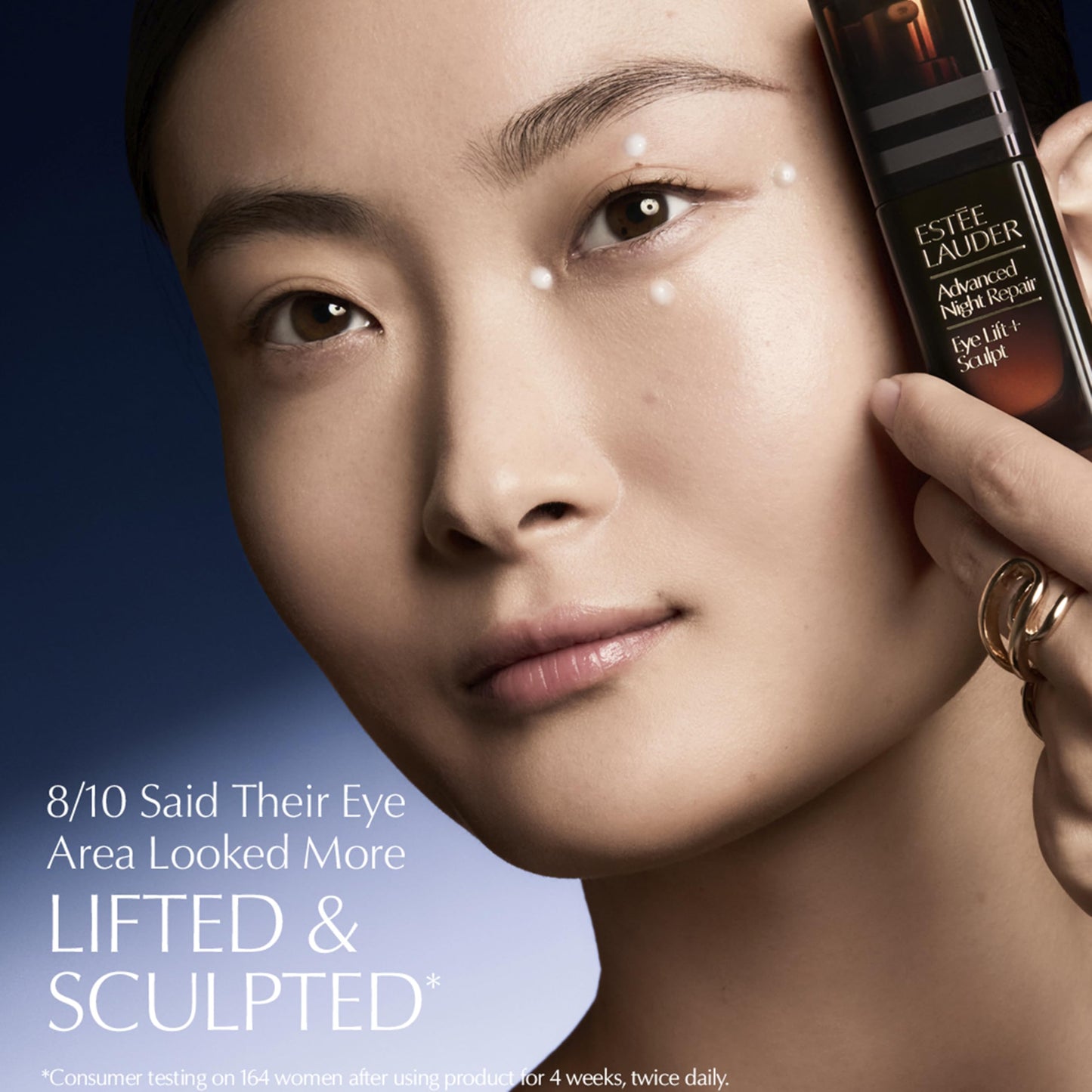 Estée Lauder Advanced Night Repair Eye Lift + Sculpt | Eye Cream with 2HA Volume Filler & Hexapeptide-8, 0.5 Fl Oz