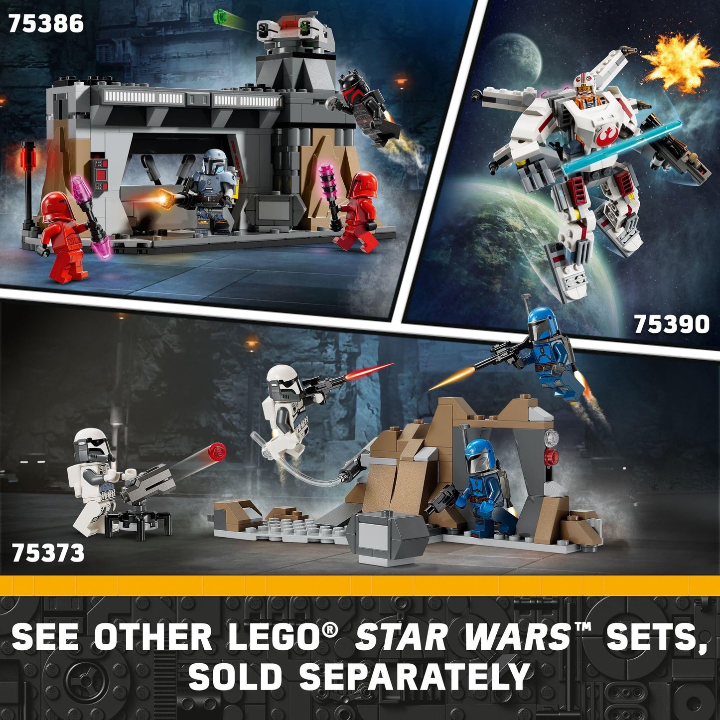 LEGO Star Wars Clone Wars Captain Rex Y-Wing Microfighter Set with Minifigure, Collectible Star Wars Toy for Kids 6+, 75391