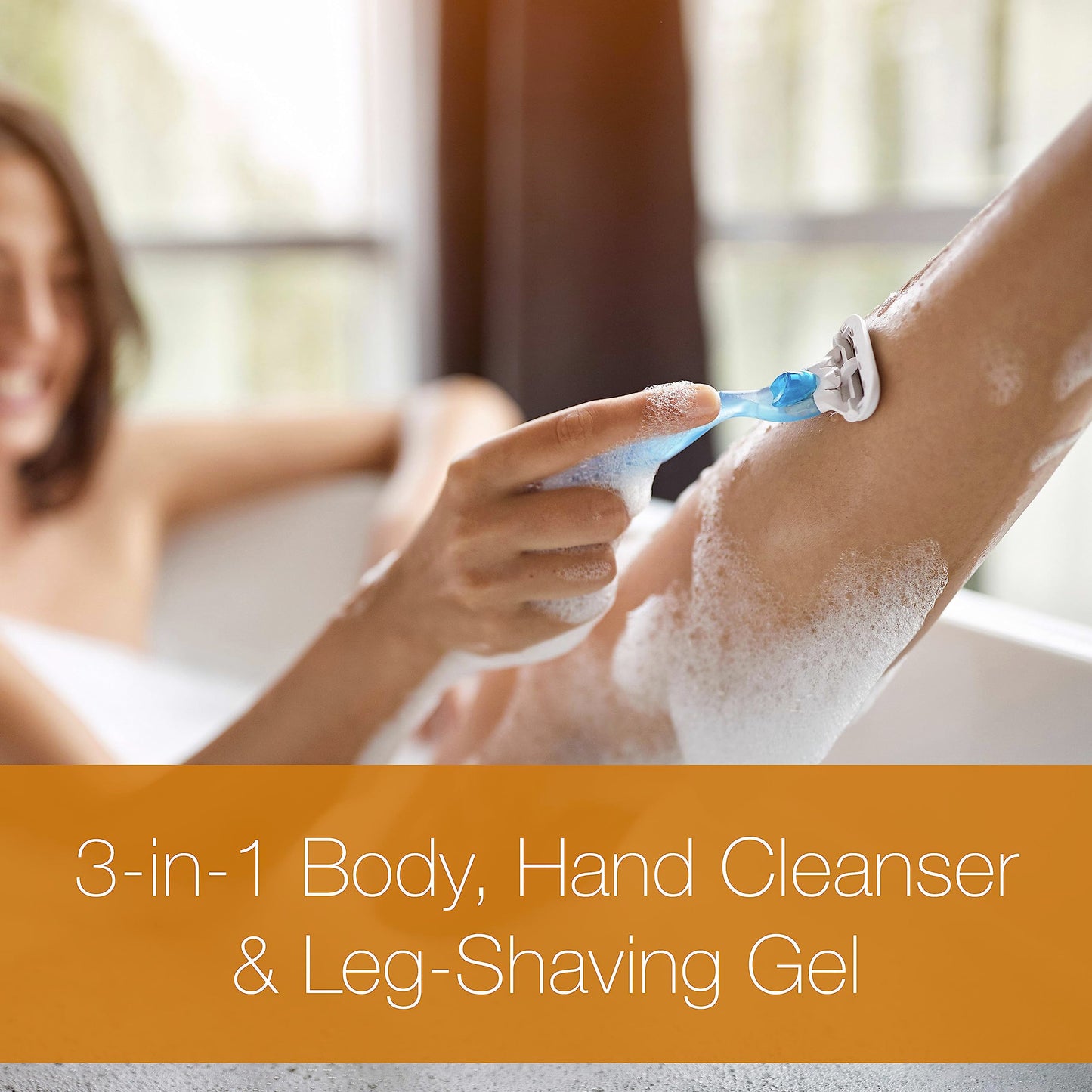 Neutrogena Rainbath Shower & Bath Gel, Daily Moisturizing Body Wash & Shaving Gel, Creamy Lather, Original Scent, 32 fl Oz