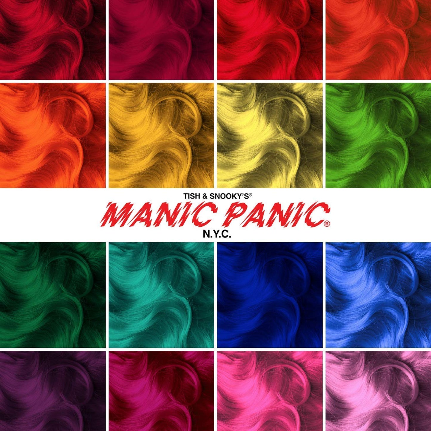 MANIC PANIC Flash Lightning Super Strength Hair Bleach Kit – 40 Volume Developer & Powder Lightener for Dark Hair, Lifts Up to 7 Levels, Vegan & Cruelty-Free