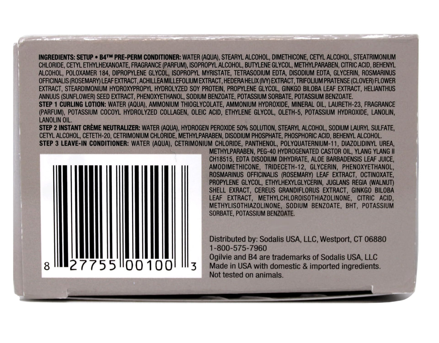 Ogilvie The Original Home Perm, For Normal Hair now with Extra Body 1 ea