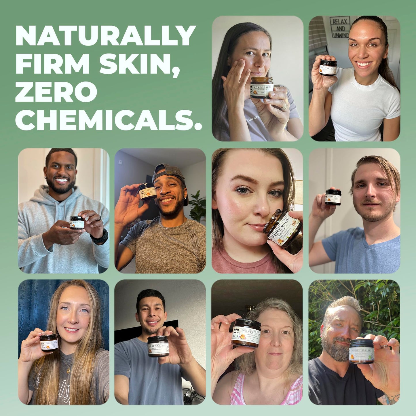 Really Good Blends Tallow & Honey Balm, Organic Body Butter with Grass-Fed Beef Tallow, Soothing All-Natural Moisturizer 2oz Lavender