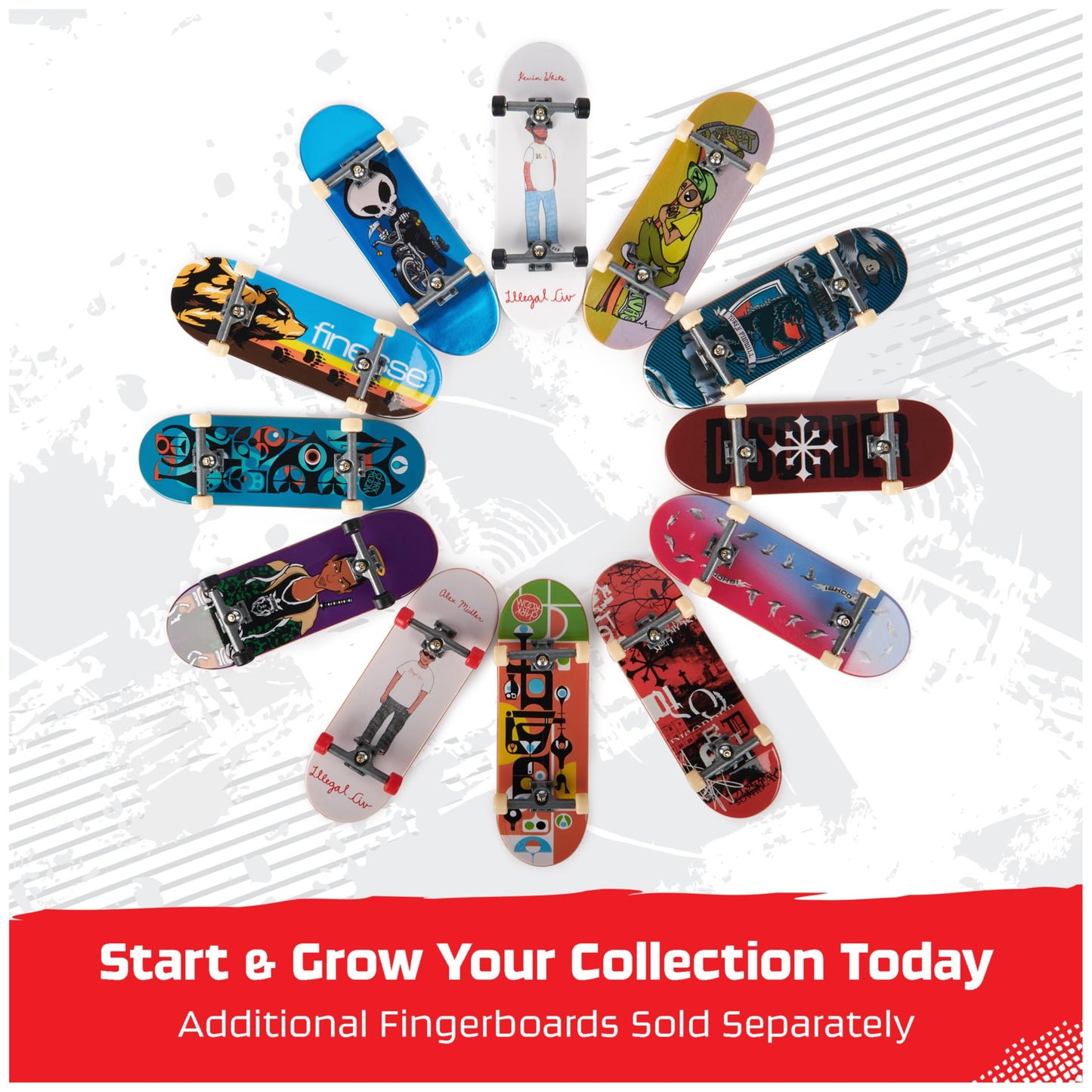 Tech Deck, Powell Peralta Legends SK8Shop Bonus Pack with Ramp, Collectible and Customizable Mini Skateboards, Kids Toys for Ages 6 and up