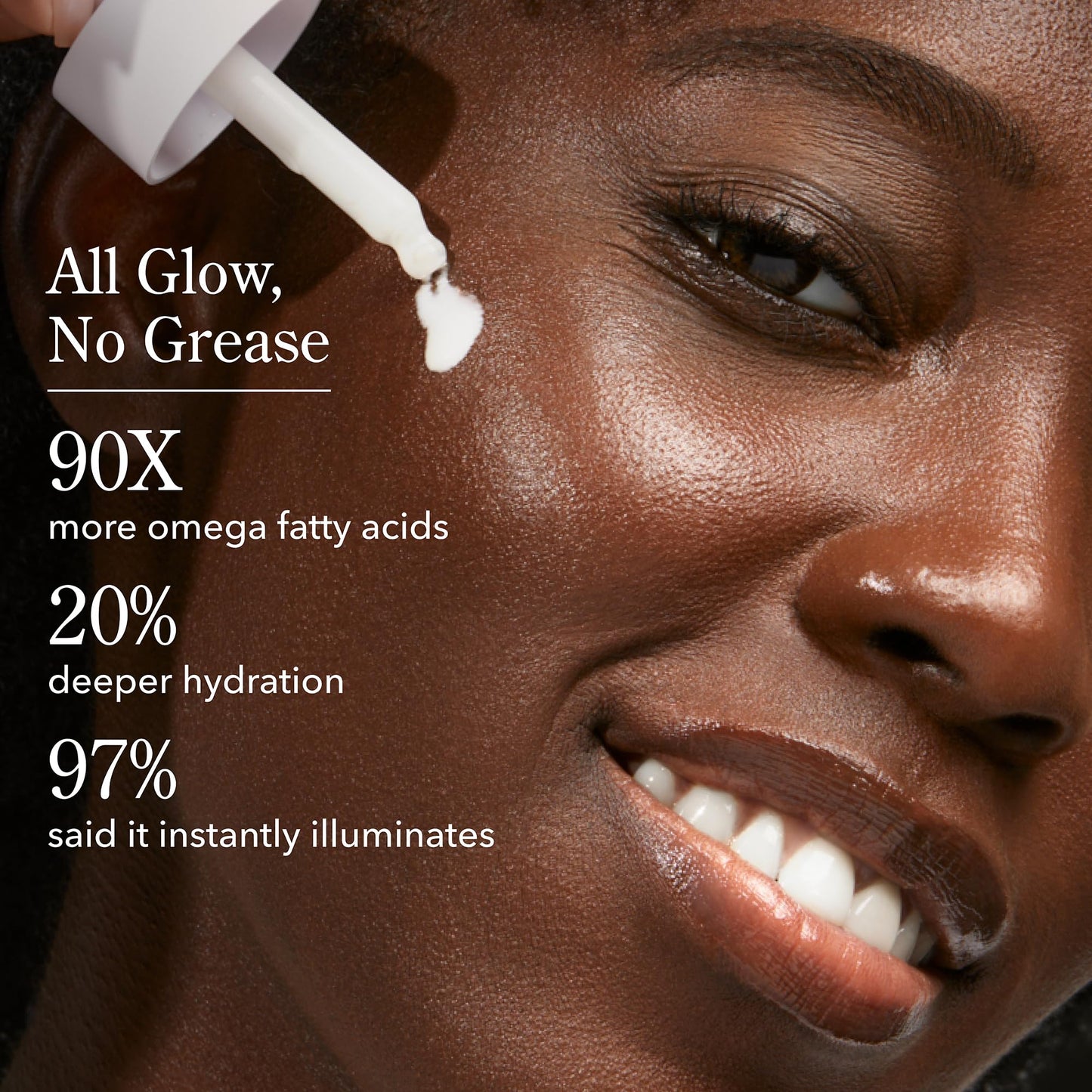 Beekman 1802 Oh Mega Milk Facial Oil with Vitamin C & Niacinamide – Hydrating, Brightening, Barrier-Repair Serum for Sensitive Skin, Fragrance-Free