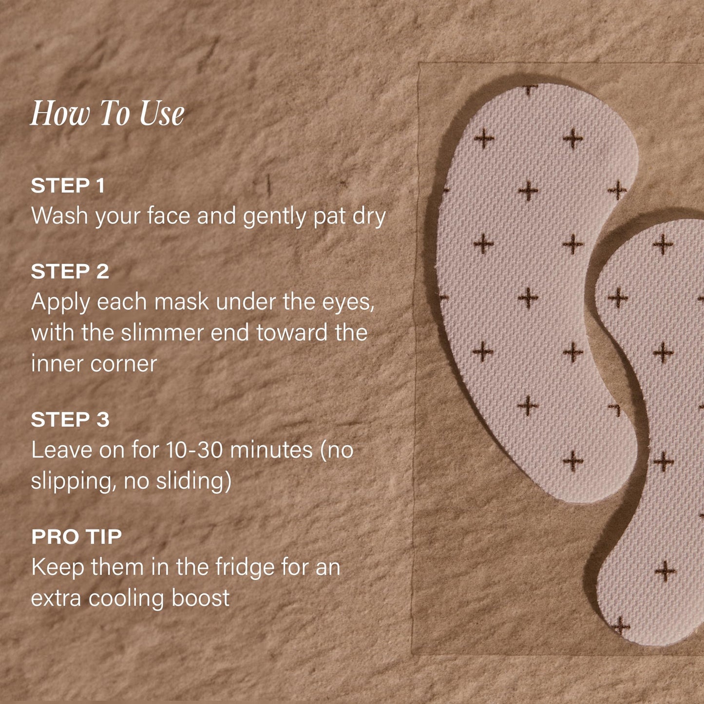 Lux Unfiltered Cooling Under Eye Patches, Caffeine Infused Korean Mask, Reduces Puffiness, Brightens & Hydrates, 10 Count, Vegan