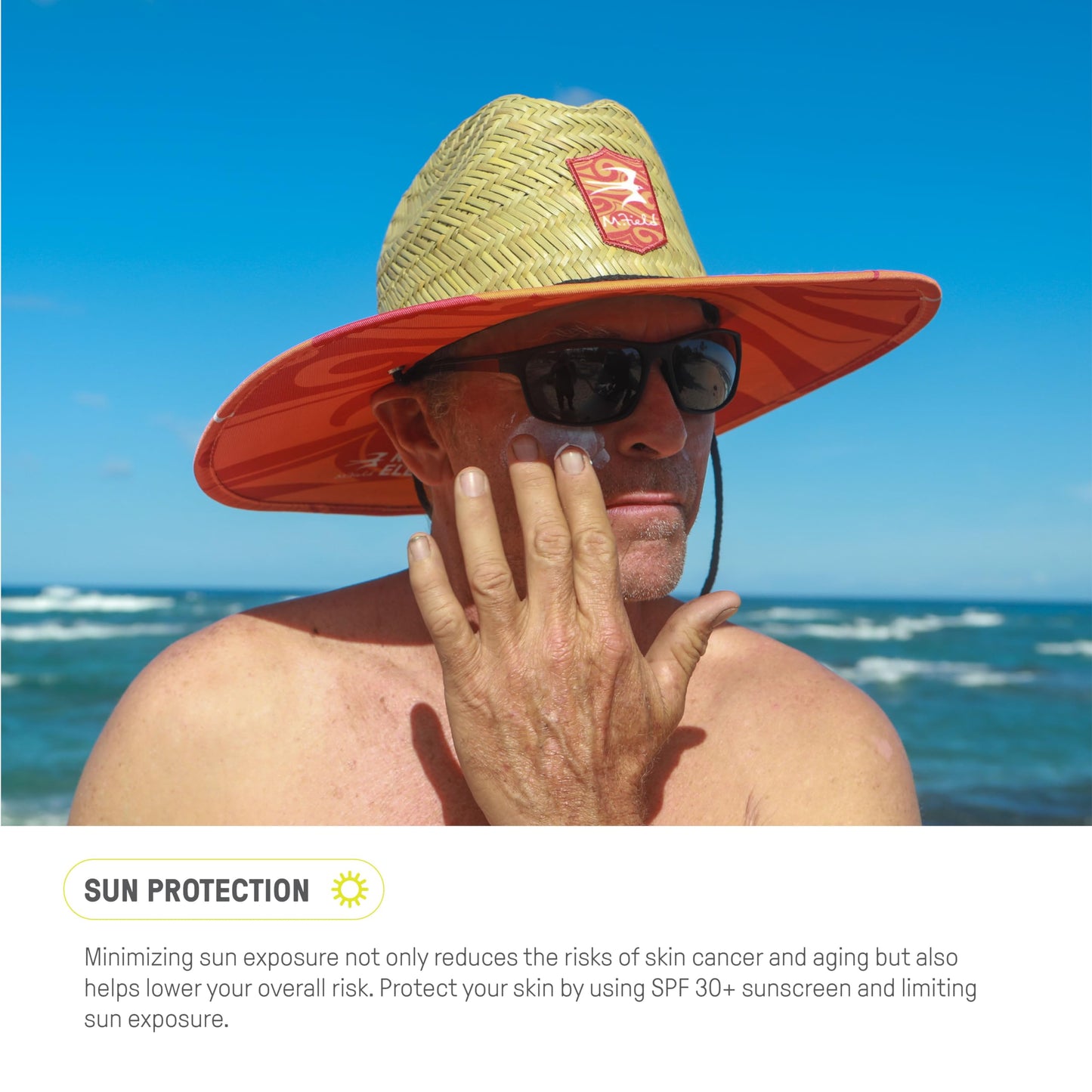 Raw Elements Mike Field Lip Sunscreen - SPF 30, UVA-UVB Protection, Reef-Safe, Non-Nano Zinc, Water Resistant, 0.15 oz (2 Pack)