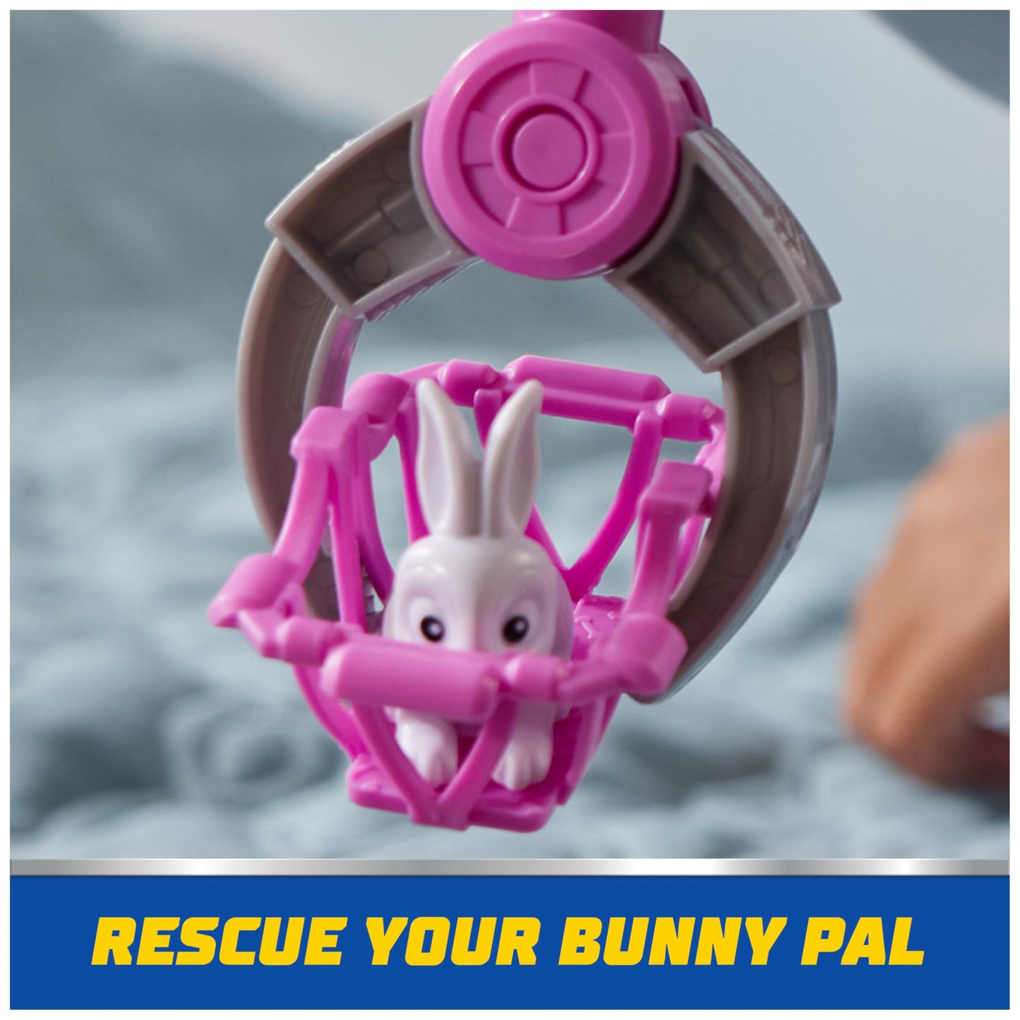 PAW Patrol: Air Rescue Skye Action Figure & Hero Claw Jet Plane with Retractable Claw, Rescue Basket & Bunny, Kids Toys for Boys & Girls Ages 3+