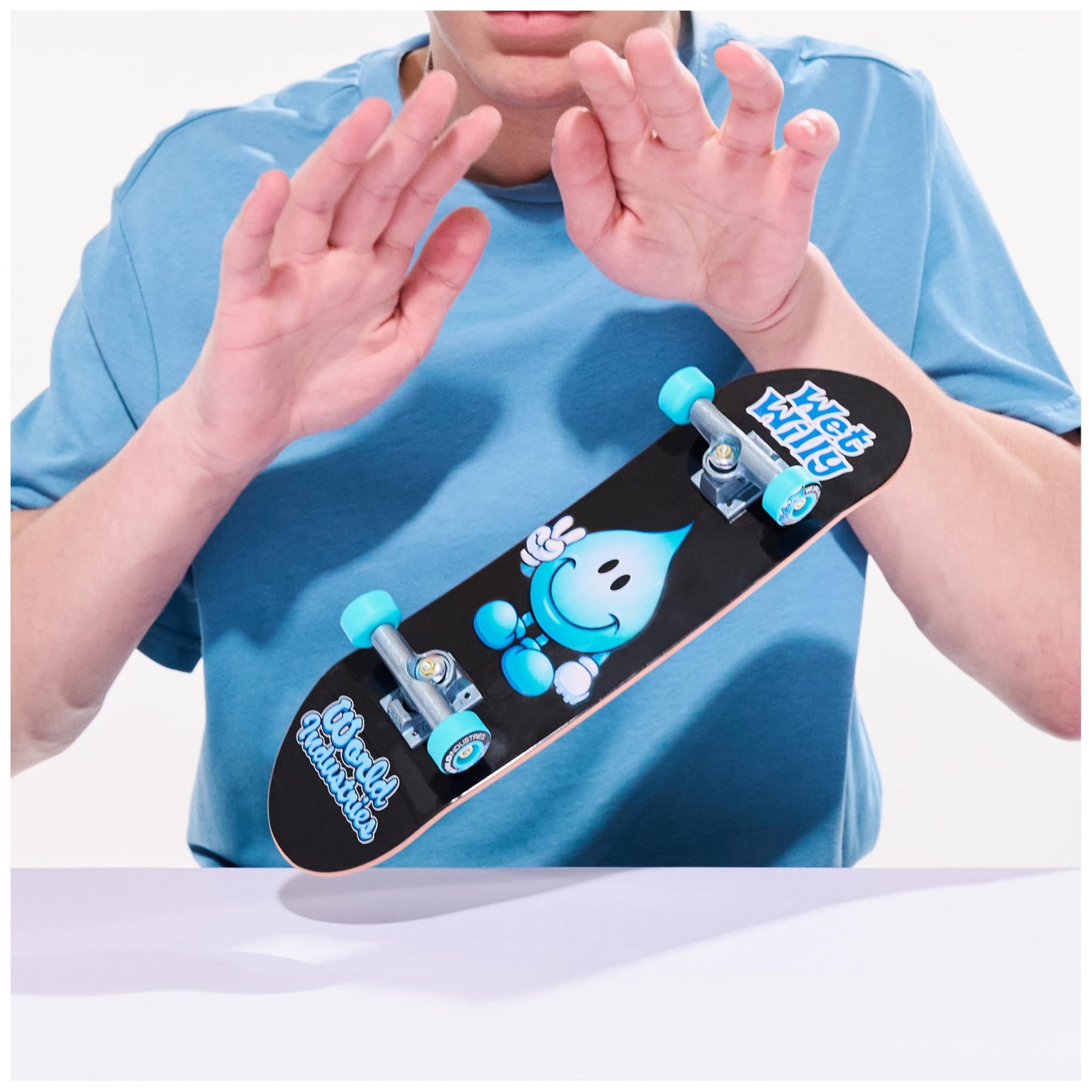 TECH DECK, World Industries Handboard; Authentic Mini Skateboards, Kids Toys for Boys & Girls, Ages 6 and up (Hands Use Only)