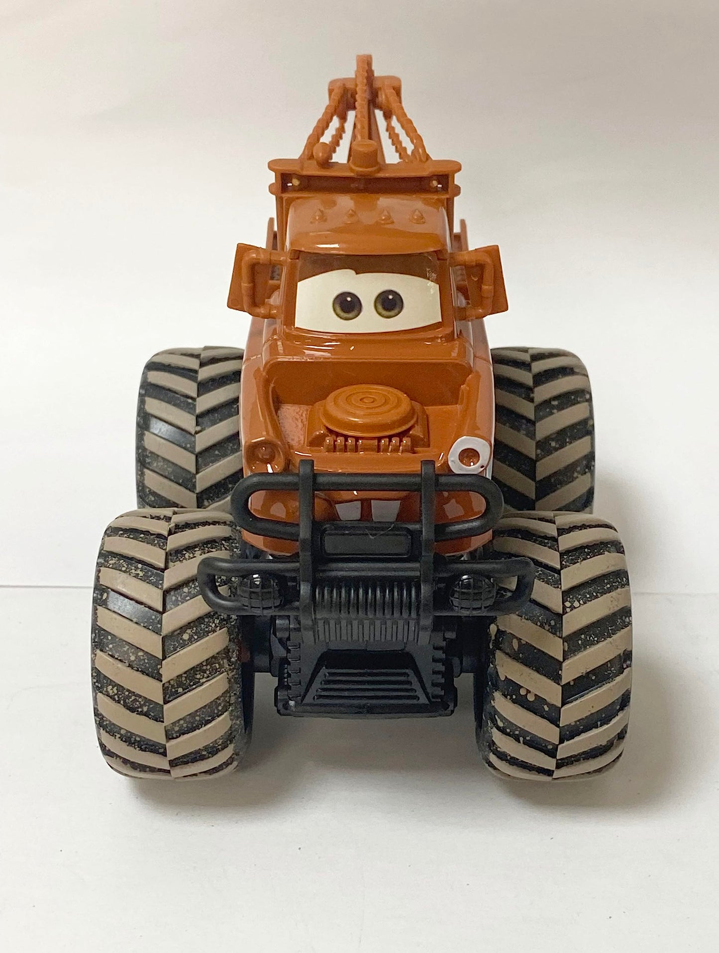 12 Styles Movie Cars 3 Black Storm Jackson Lightning McQueen Curz Mater Giant Wheels Cars 1:55 Diecast Vehicles Toys Set Children Car Toy (Mater)