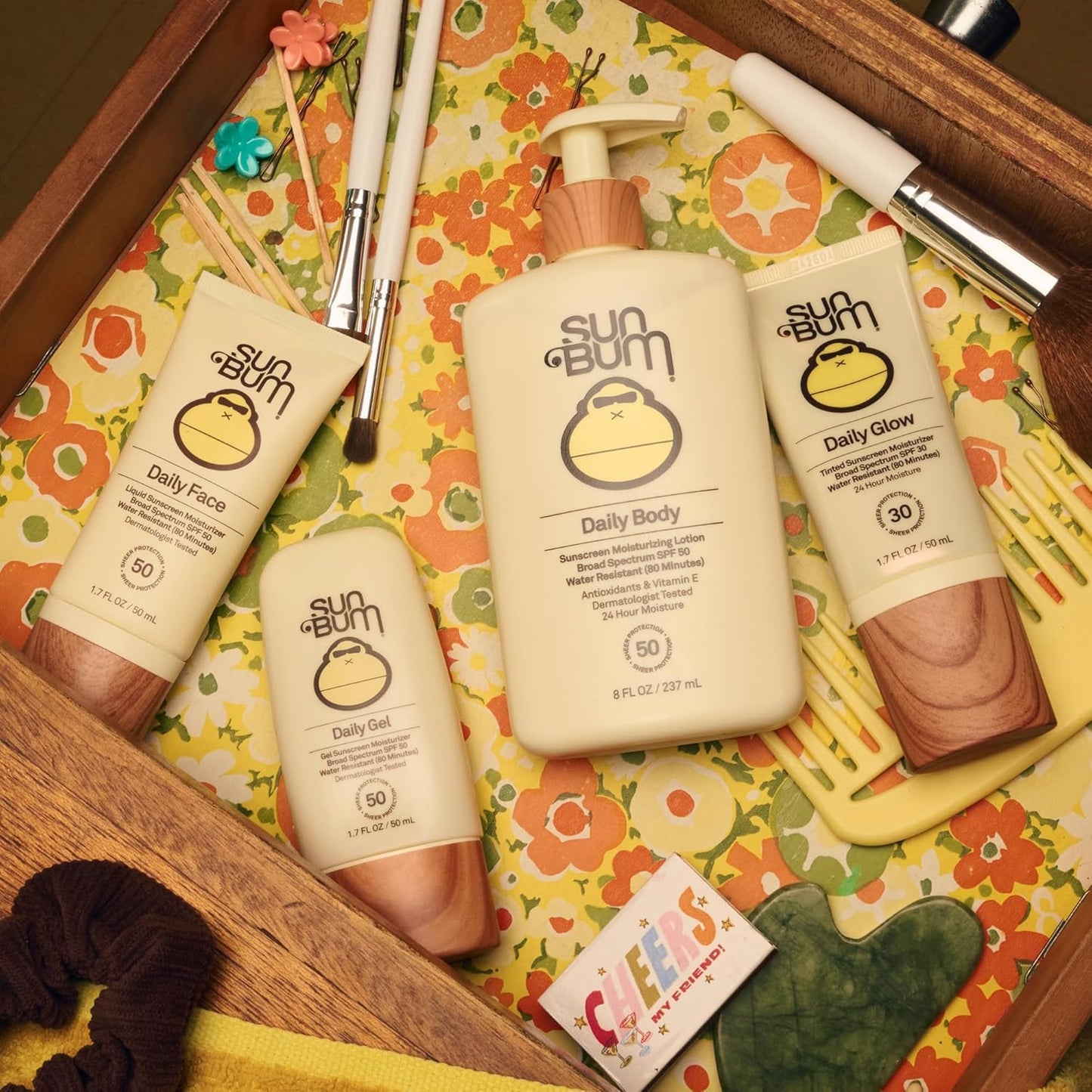 Sun Bum Daily SPF 50 Sunscreen Lotion – Broad Spectrum, Moisturizing, Vitamin E, Vegan, Reef-Friendly, Dermatologist Tested, 8 oz