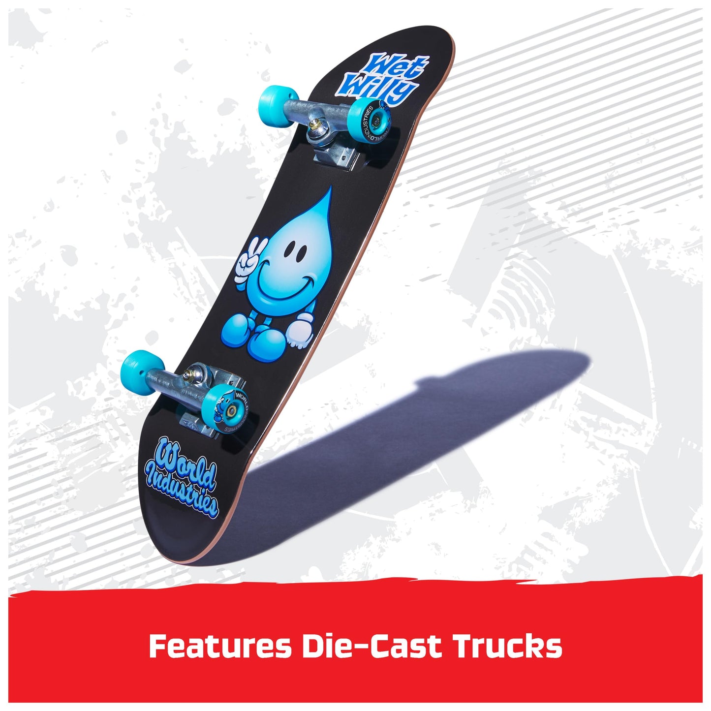 TECH DECK, World Industries Handboard; Authentic Mini Skateboards, Kids Toys for Boys & Girls, Ages 6 and up (Hands Use Only)