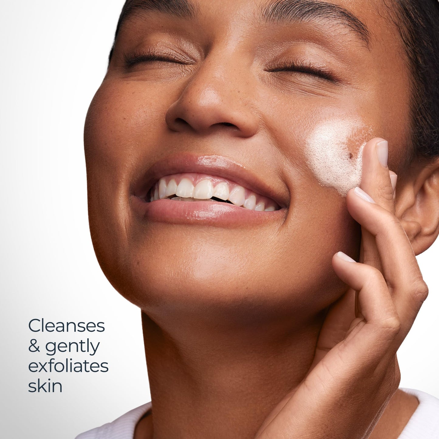 Eucerin Radiant Tone Face Cleanser Gel with 2% AHA, Gentle Exfoliating Face Wash for Clear, Radiant Skin, All Skin Types, 6.8 fl oz