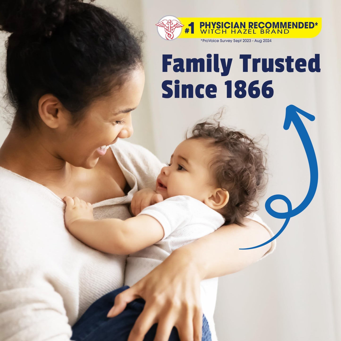 T.N. Dickinson's Witch Hazel 100% Natural Astringent, Fragrance-Free, Cleanses & Soothes Face & Body, Clinical Grade, 8 fl oz