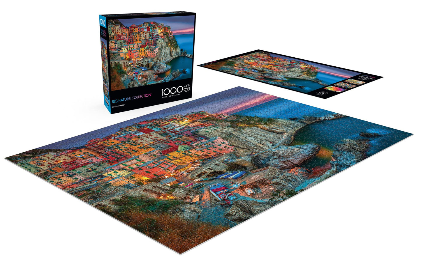 Buffalo Games Peter Stewart Cinque Terre 1000 Piece Jigsaw Puzzle for Adults – Challenging Puzzle for Game Nights, 26.75" x 19.75"