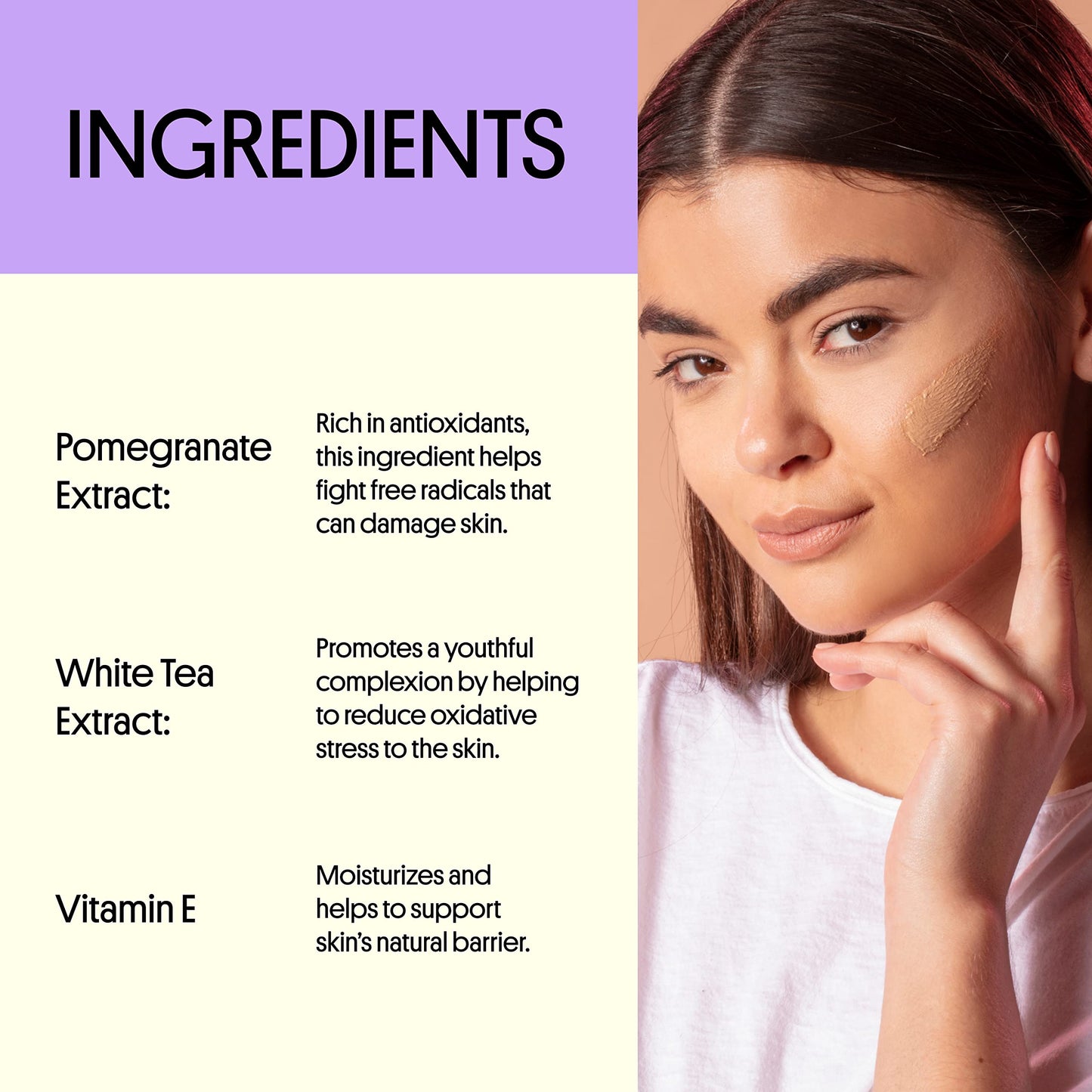 Winky Lux White Tea Tinted Moisturizer SPF 30 - Lightweight, Buildable Coverage, Radiant Finish, Long-Lasting Vitamin E Sunscreen, Medium