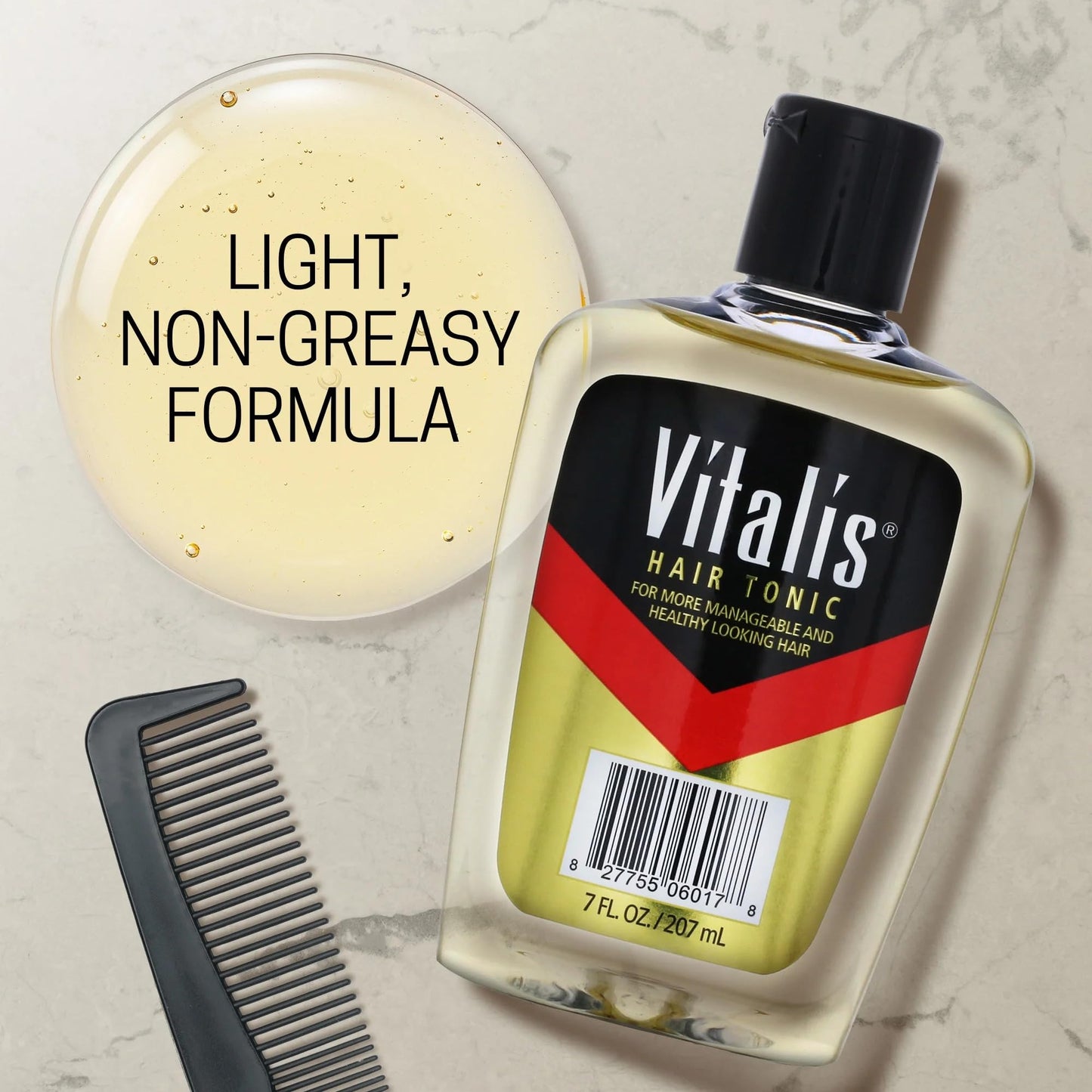 Vitalis Hair Tonic Liquid 7 oz (Pack of 10)