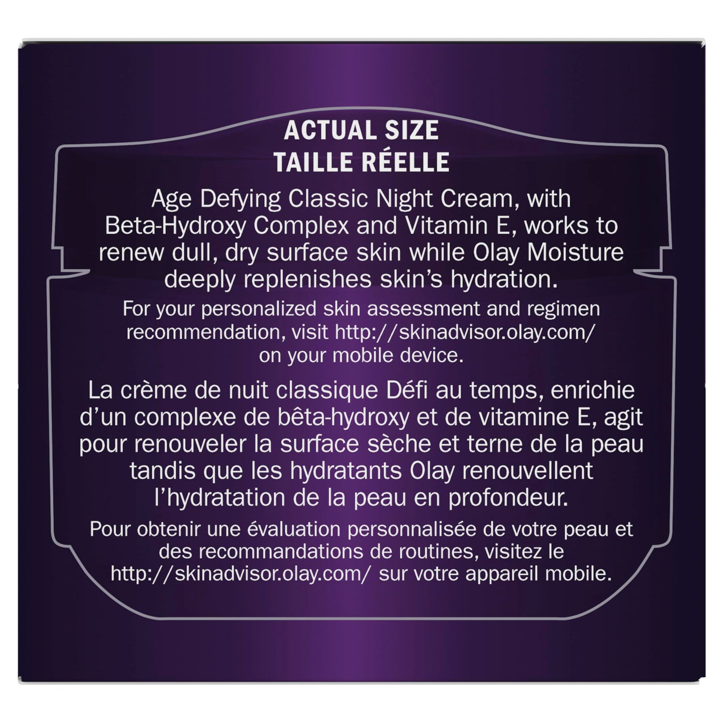 Olay Night Cream with Pro Retinol and Vitamins C & E Age Defying, Pack of 2