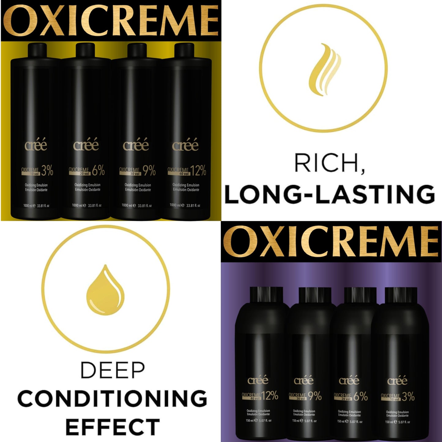 Cree Oxicreme Peroxide Developer Series 150ml (20 Volume, 150 ml)