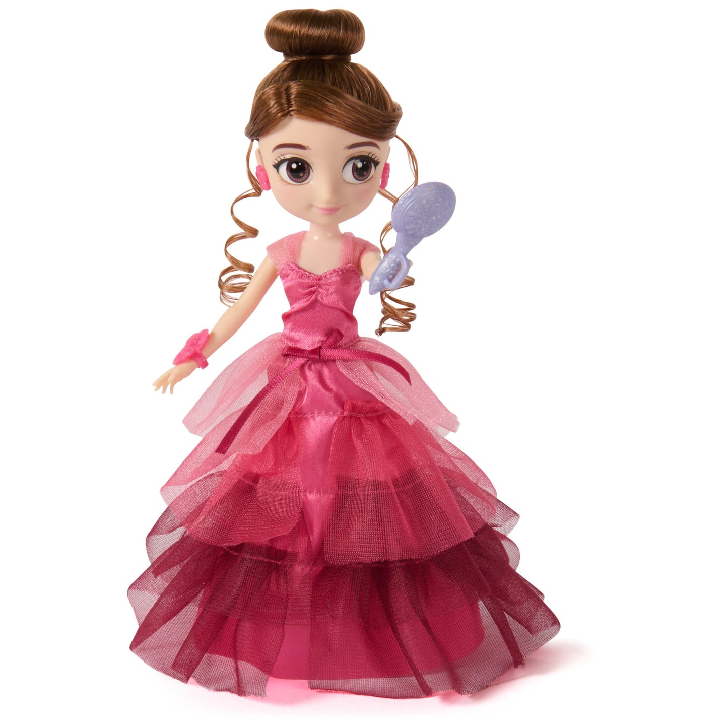 Wizarding World Harry Potter, 8-inch Hermione Granger Doll 9-Piece Yule Ball Gift Set with Doll Accessories, Kids Toys for Ages 6 and up