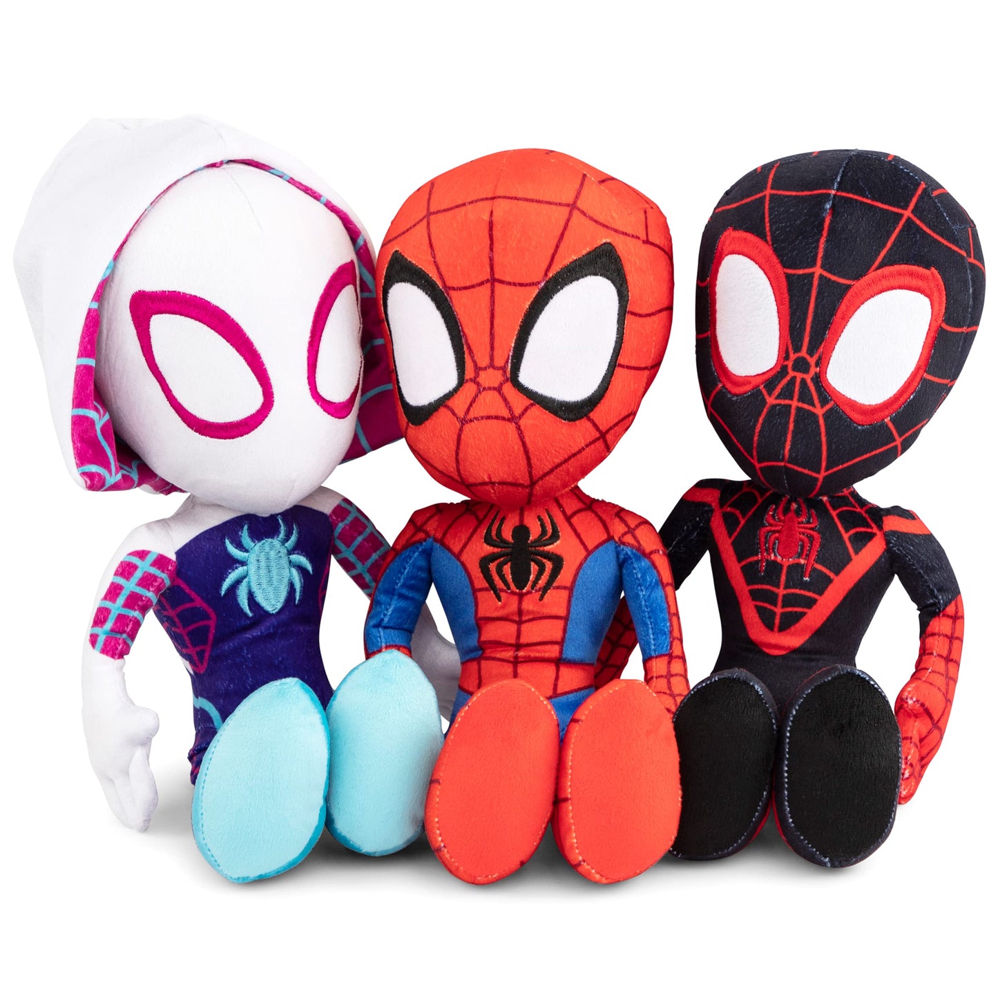 Jay Franco Marvel Spidey & Friends Gwen Ghost-Spider Pillow Buddy – Soft Microfiber Plush, 18” (Official Marvel Product)
