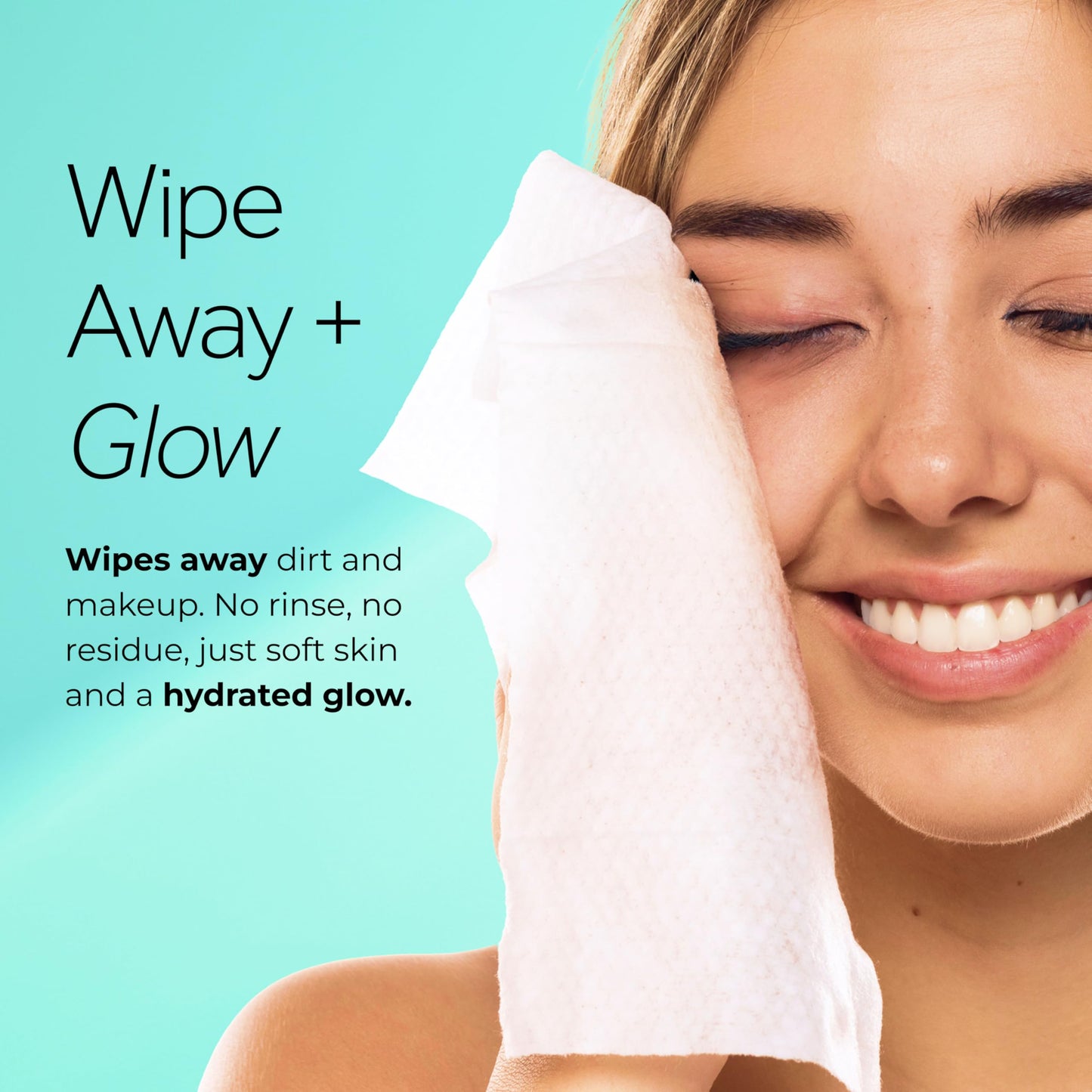 Pond's Vitamin Micellar Wipes For Dry Skin Hydrate Aloe Vera Removes Waterproof Makeup 25 Wipes