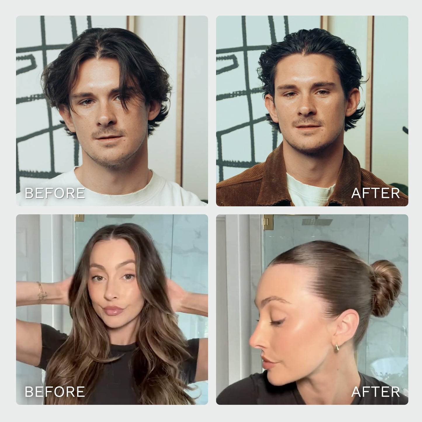 Highland Glacial Hair Clay Pomade | Award-Winning Natural & Organic Styling Clay | Medium Hold, Low Shine | For Men & Women | Promotes Scalp Health