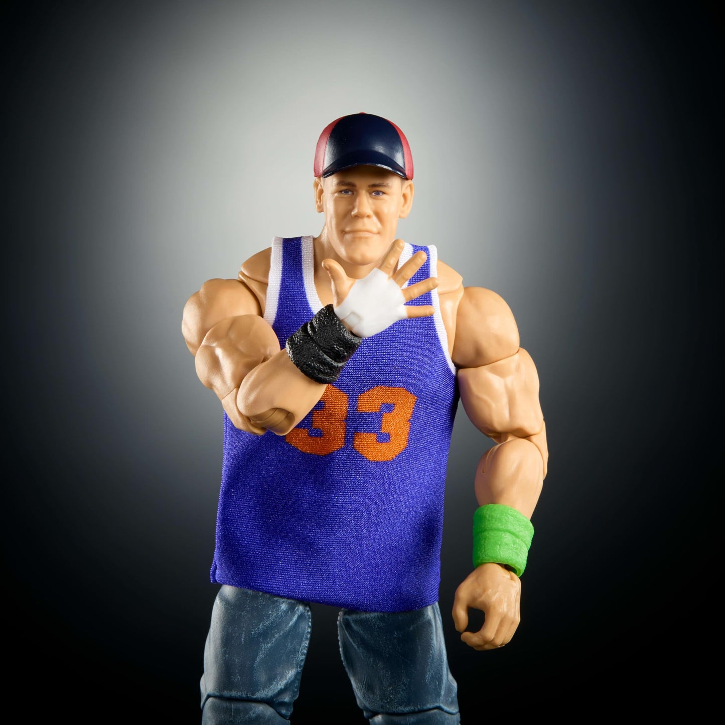 Mattel WWE Ultimate Edition John Cena 6-inch Action Figure & Accessories Set, 10+ Pieces Include Swappable Heads & Hands (Amazon Exclusive)