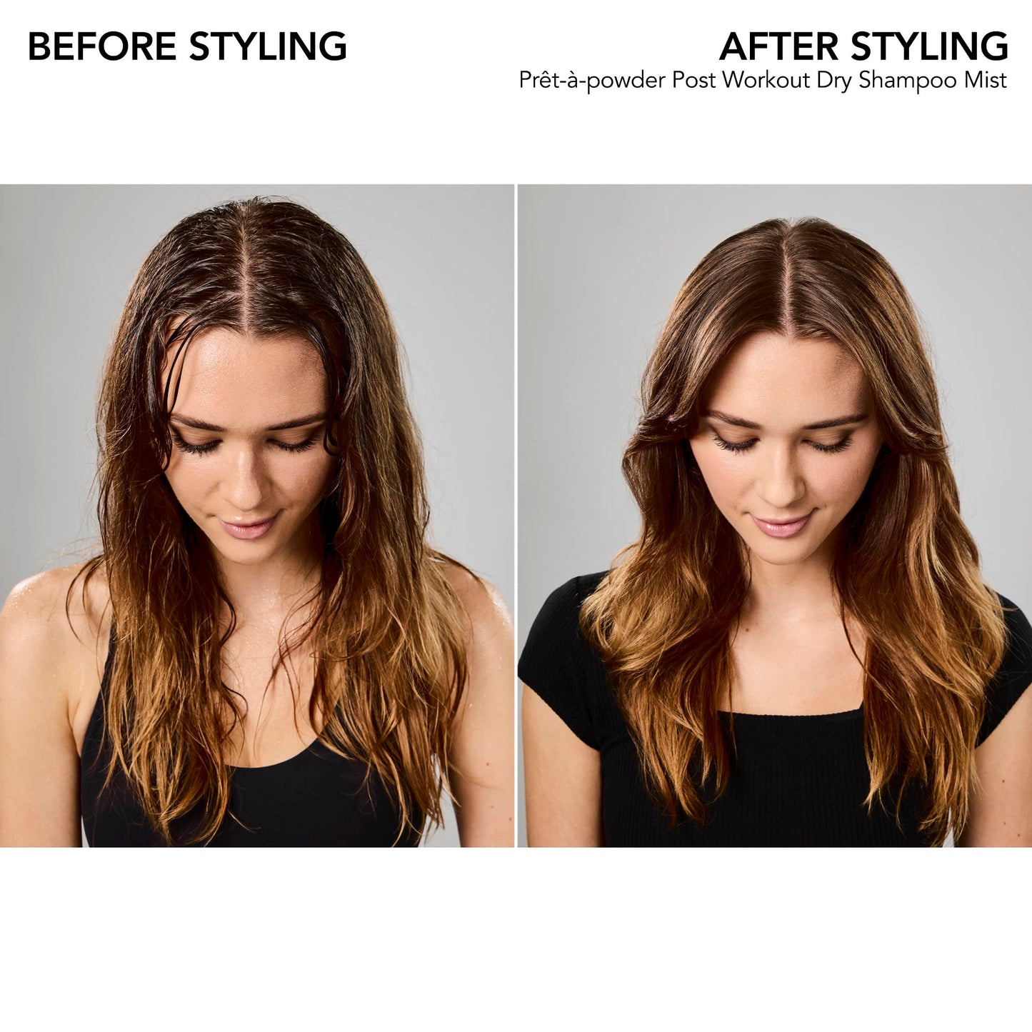 Bumble and bumble Prêt-à-powder Post Workout Dry Shampoo Mist | Non-Aerosol Hair Refresher for Sweaty Hair | Odor Eliminator for All Hair Types, 4 Fl Oz